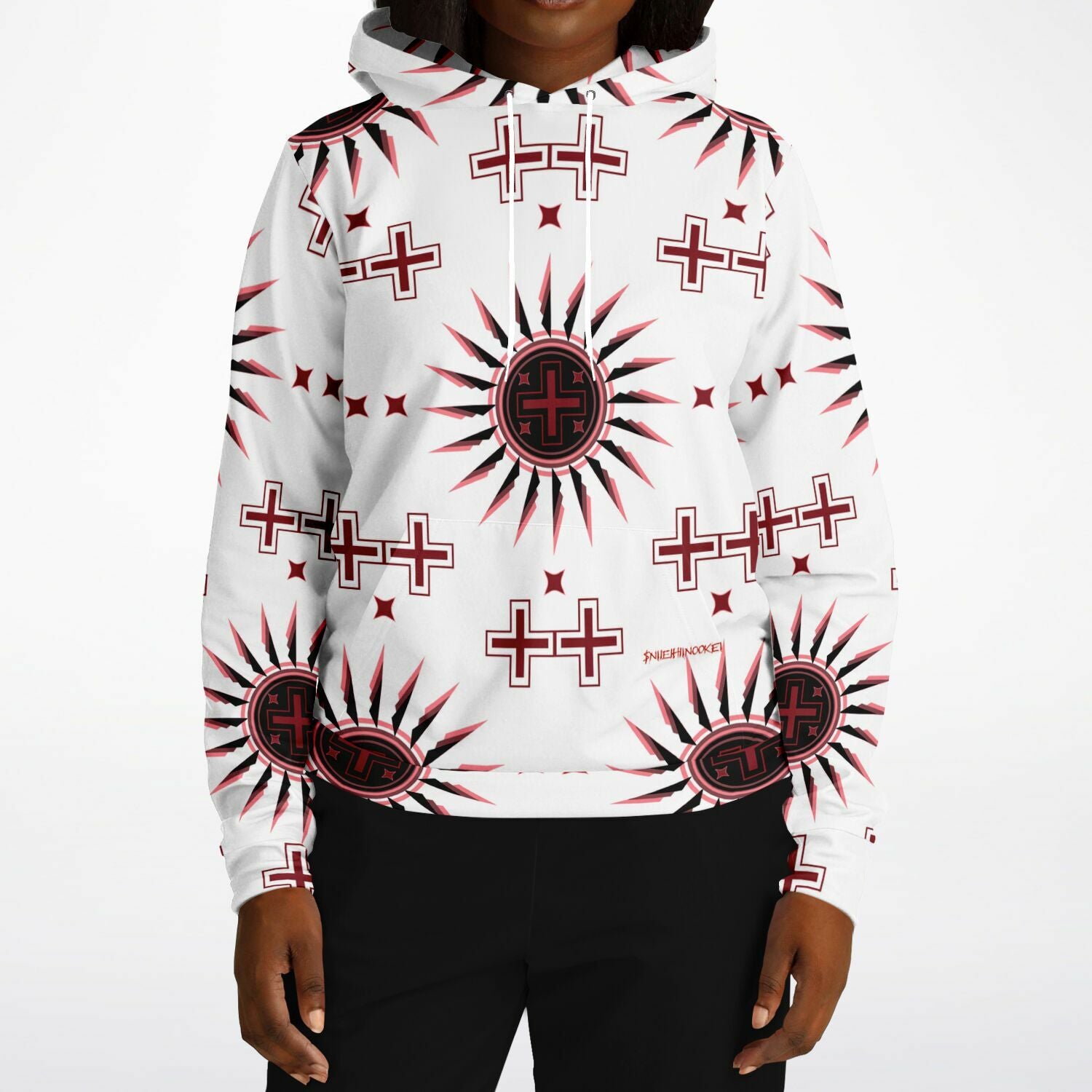 $NiieihiiNookei Athletic Hoodie - AOP