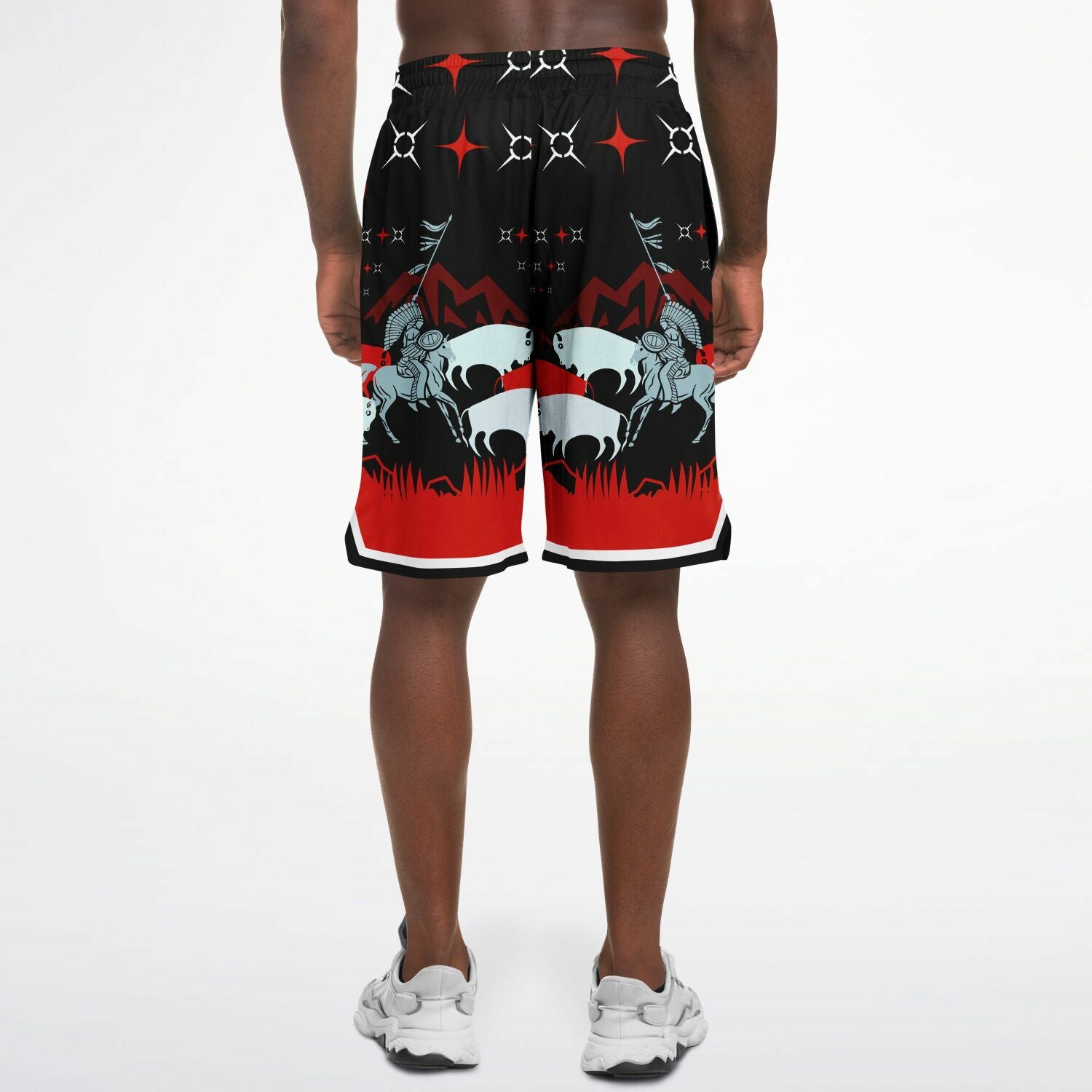 $NiieihiiNookei Basketball Short Rib - AOP