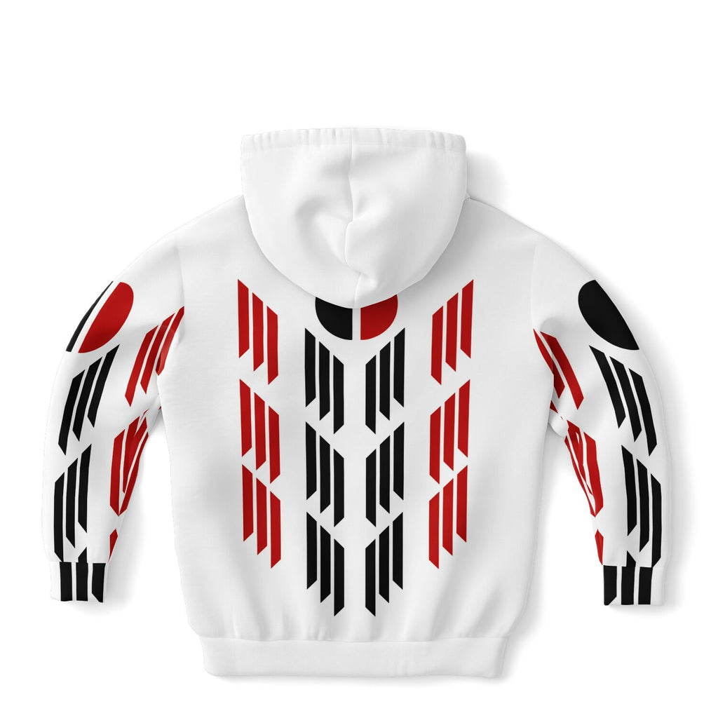 Arapaho Flag Athletic Kids Hoodie - AOP