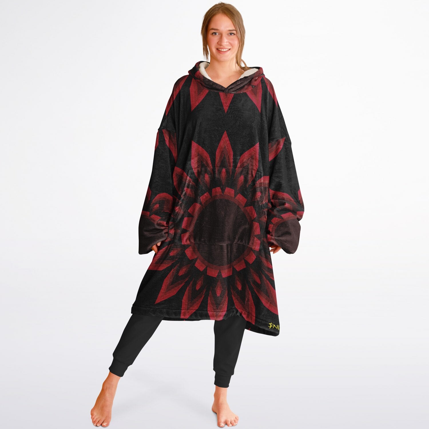 $NiieihiiNookei Snug Hoodie Economy - AOP