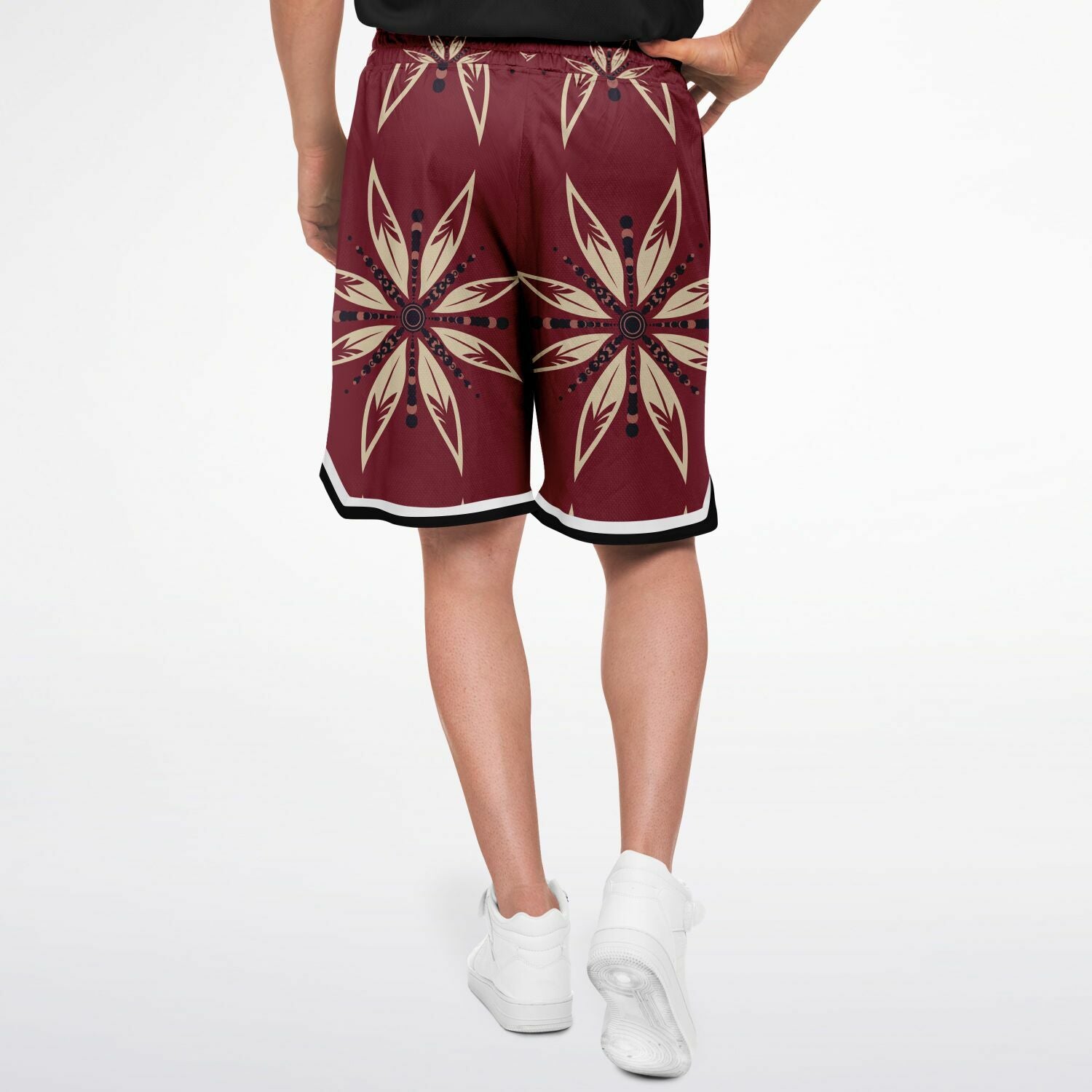 $NiieihiiNookei Basketball Short Rib - AOP