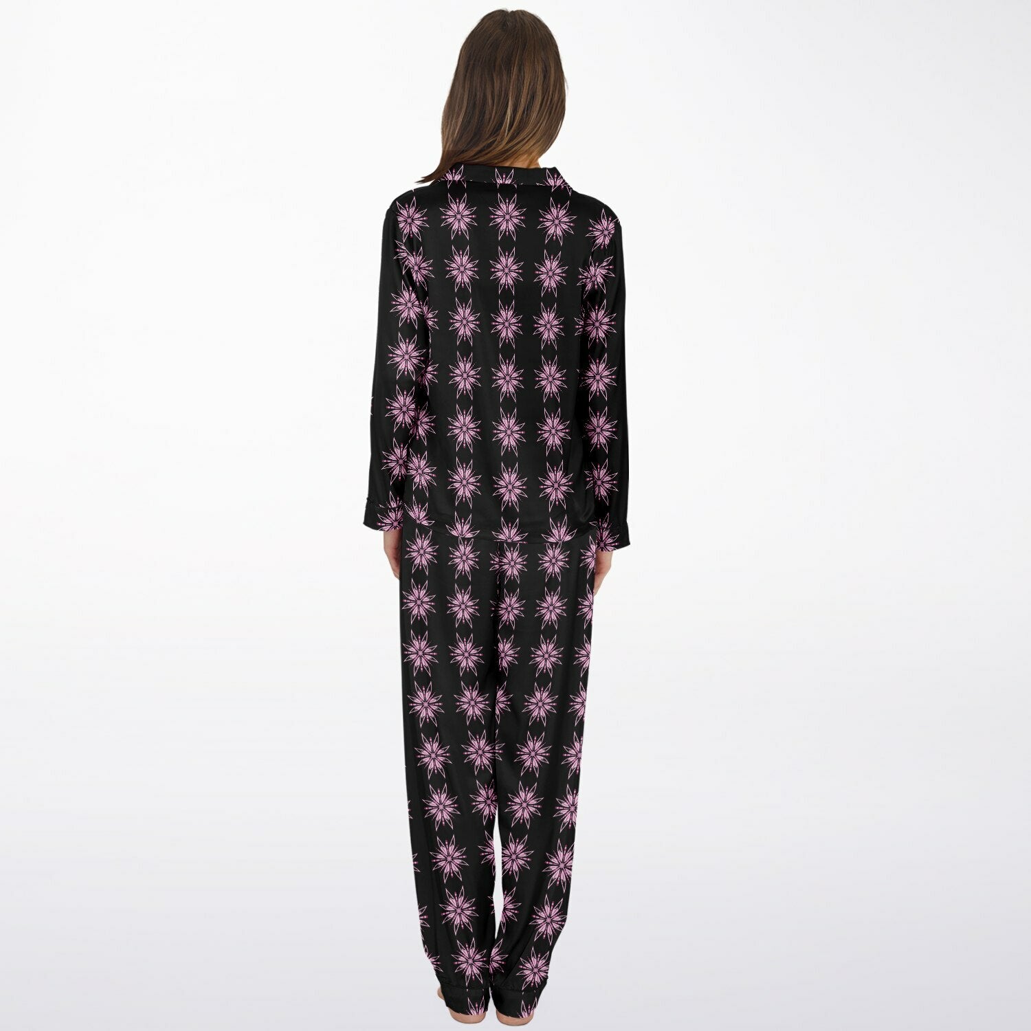 $NiieihiiNookei Women's Satin Pajamas - AOP