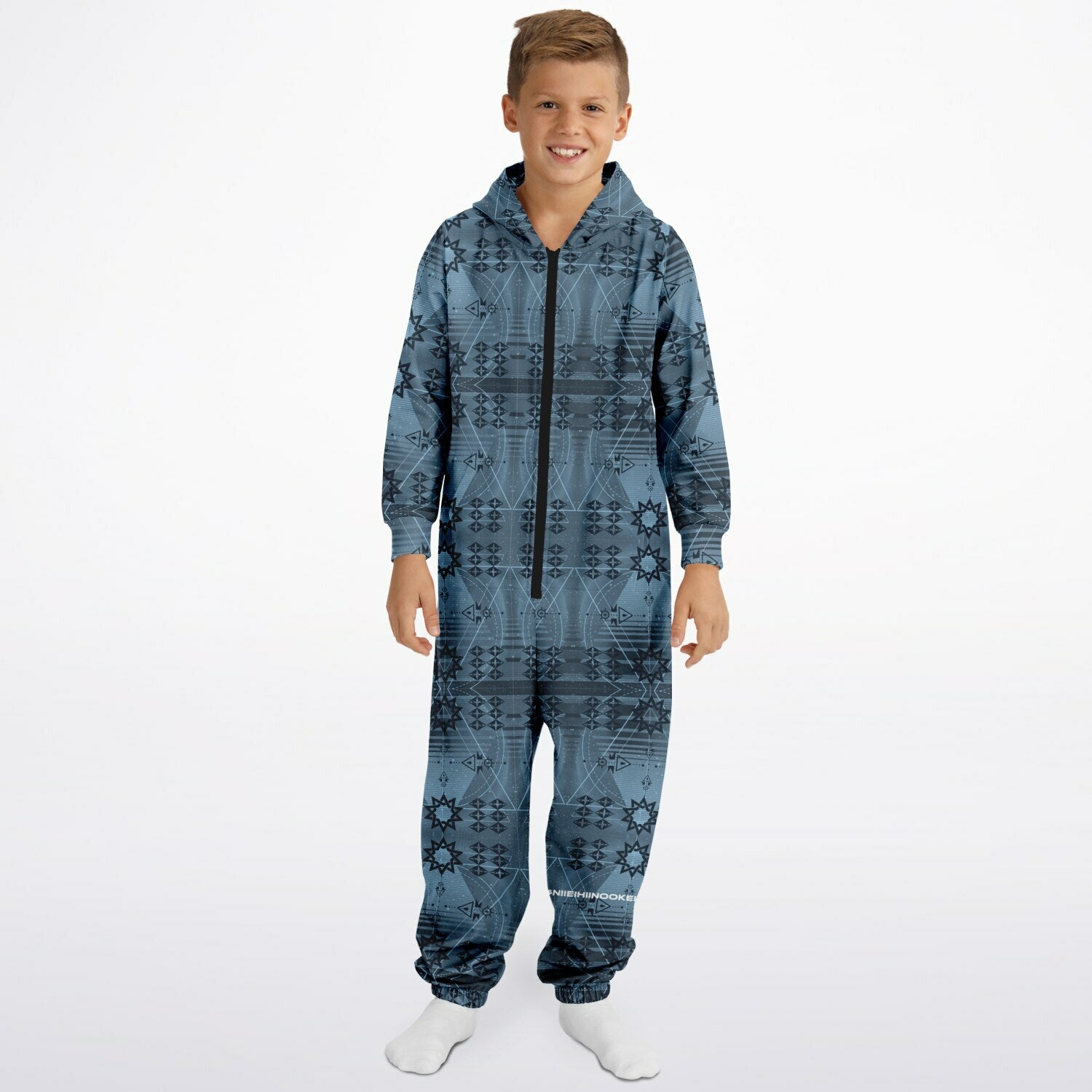 $NiiehiiNookei Athletic Kids Jumpsuit - AOP