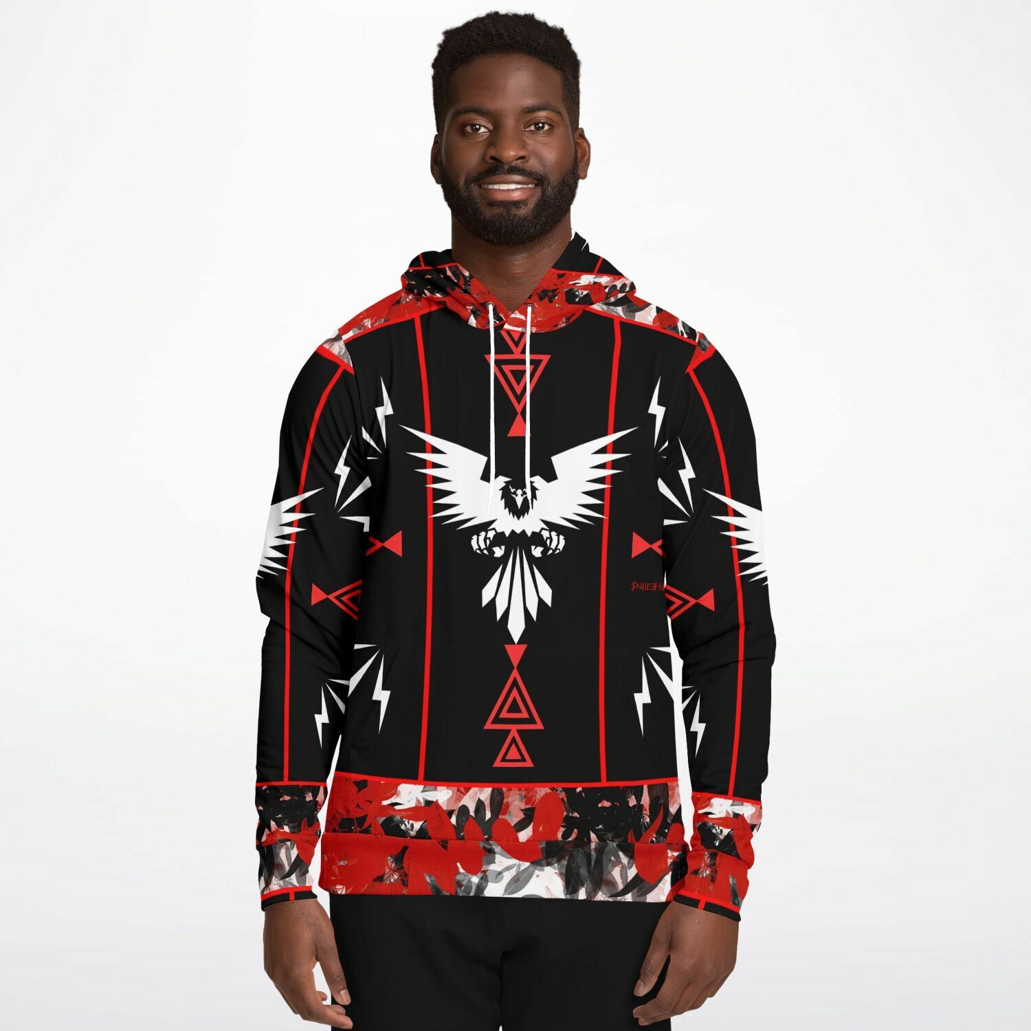 $NiieihiiNookei Athletic Hoodie - AOP