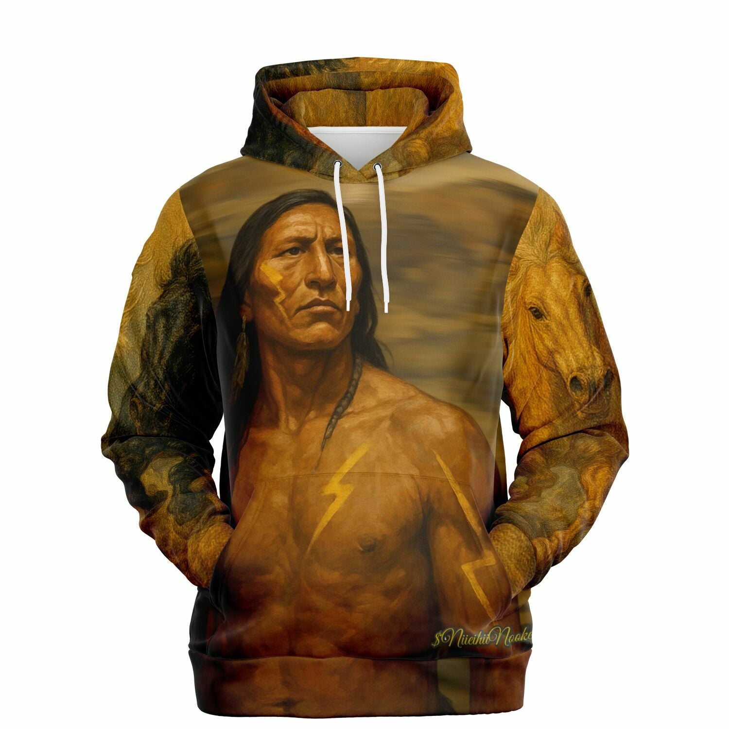 $NiieihiiNookei Fashion Hoodie - AOP