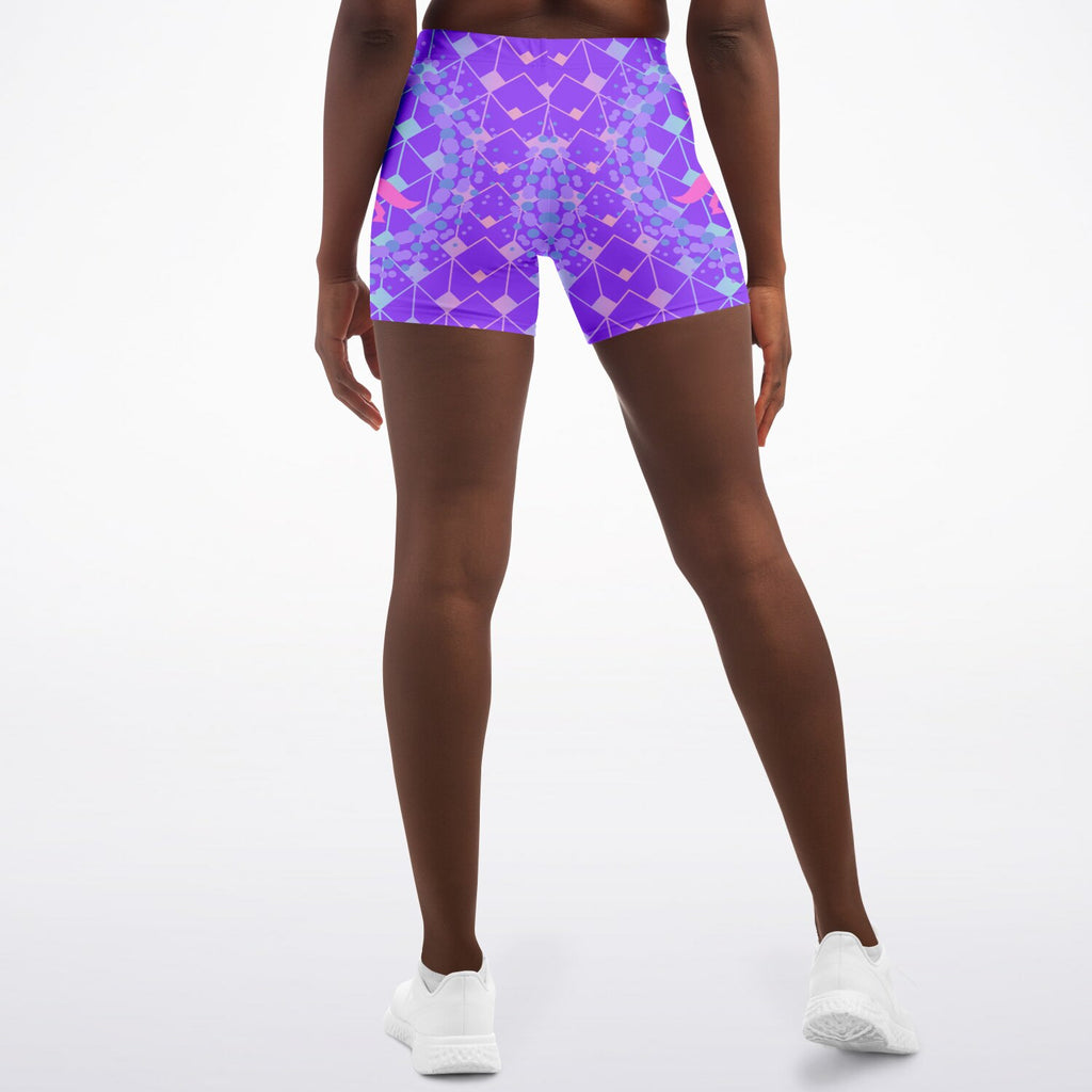 Design by Elliana Legging Shorts - AOP