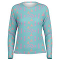 Women's Long Sleeve Performance Shirt - AOP