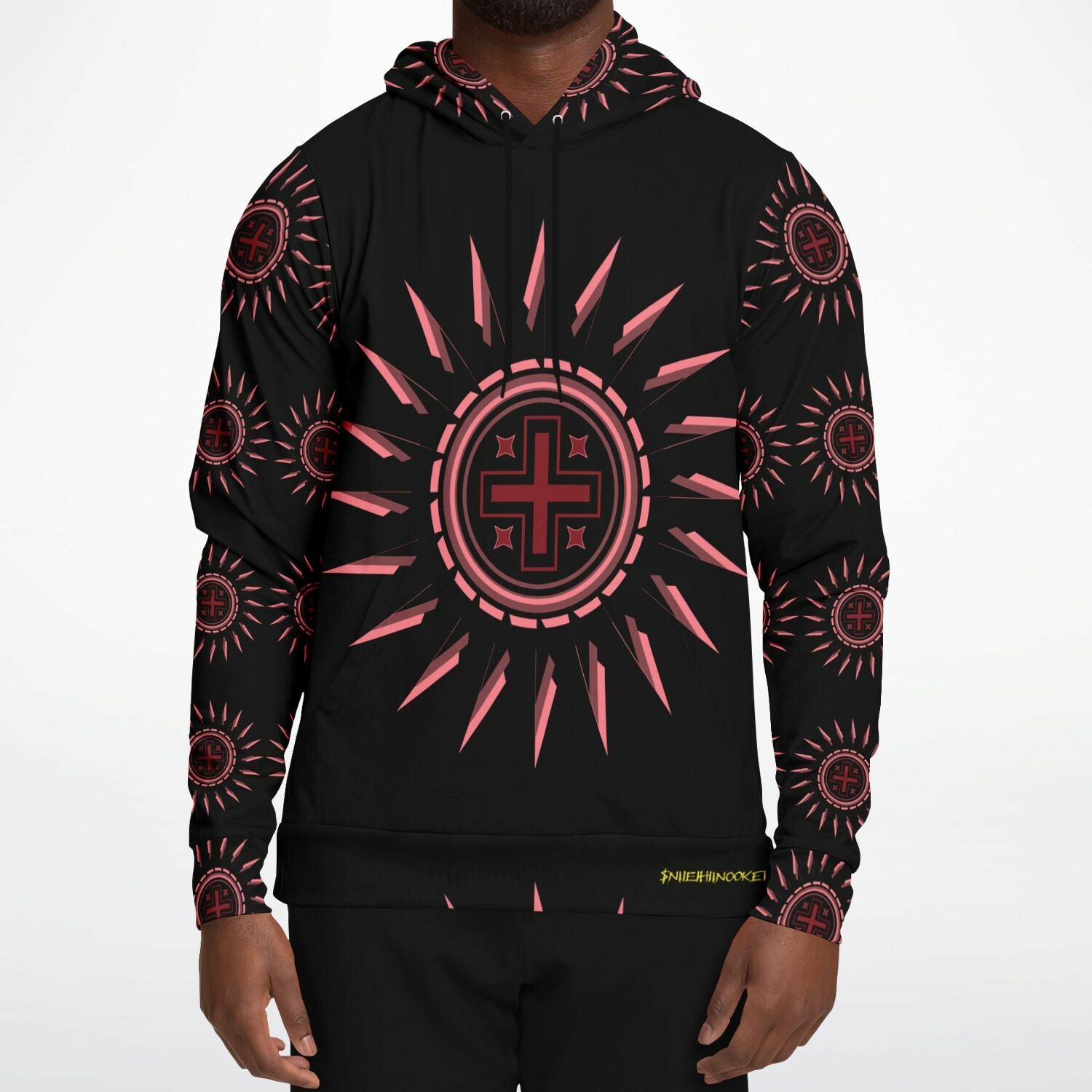 $NiieihiiNookei Athletic Hoodie - AOP