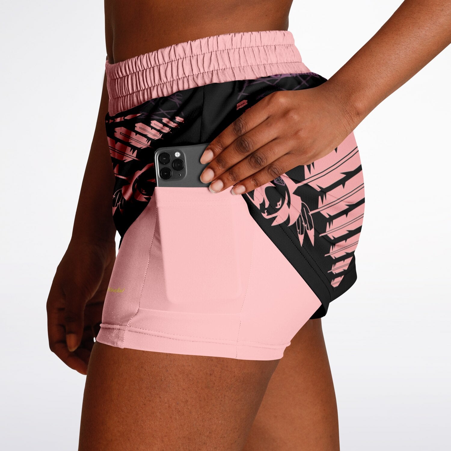$NiieihiiNookei Women's 2-in-1 Shorts - AOP