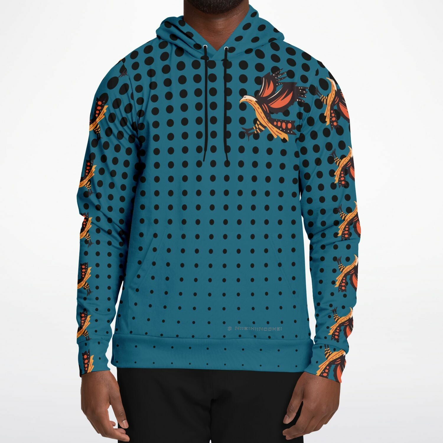 $NiieihiiNookei Athletic Hoodie - AOP