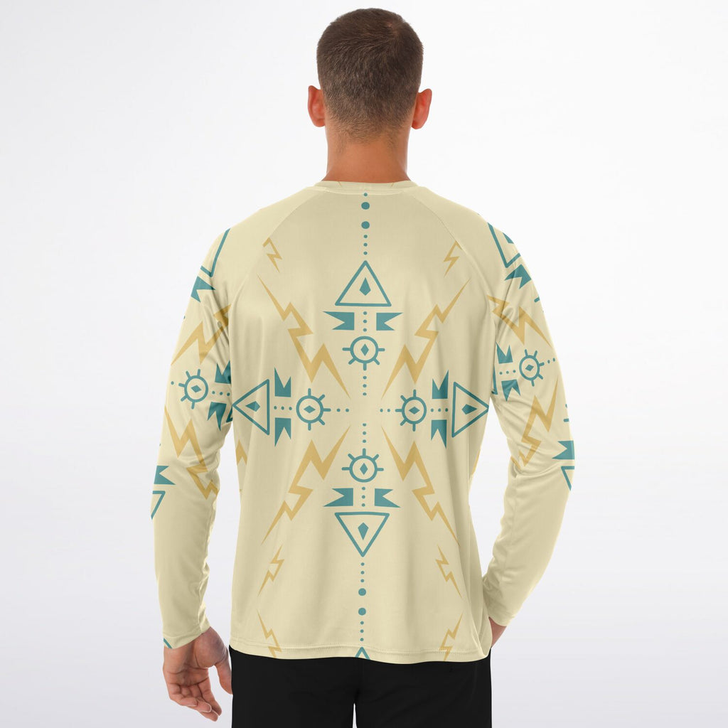 $NiieihiiNookei Men's Long Sleeve Performance Shirt - AOP