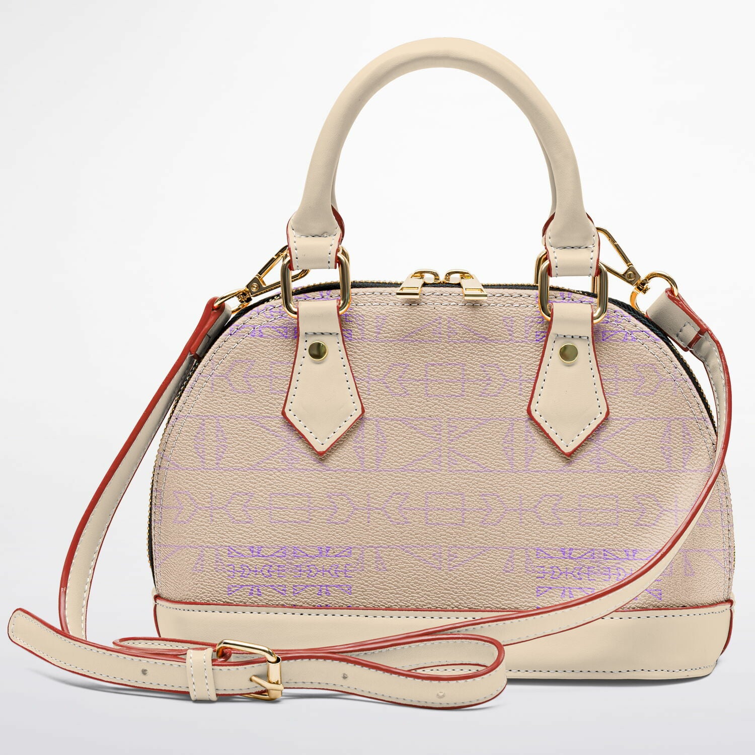 $NiieihiiNookei Dome Satchel Handbag - AOP