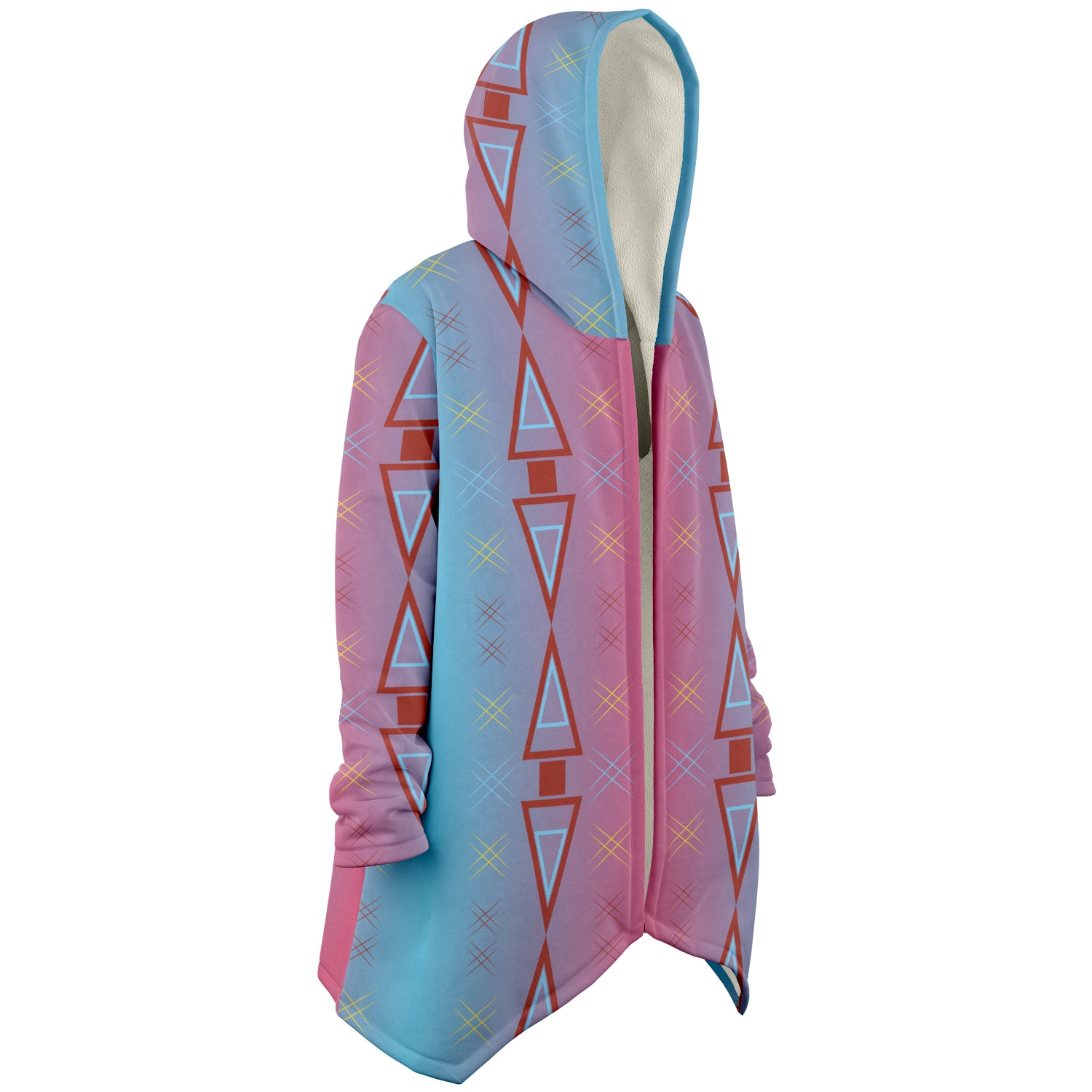 $NiieihiiNookei Microfleece Cloak - AOP