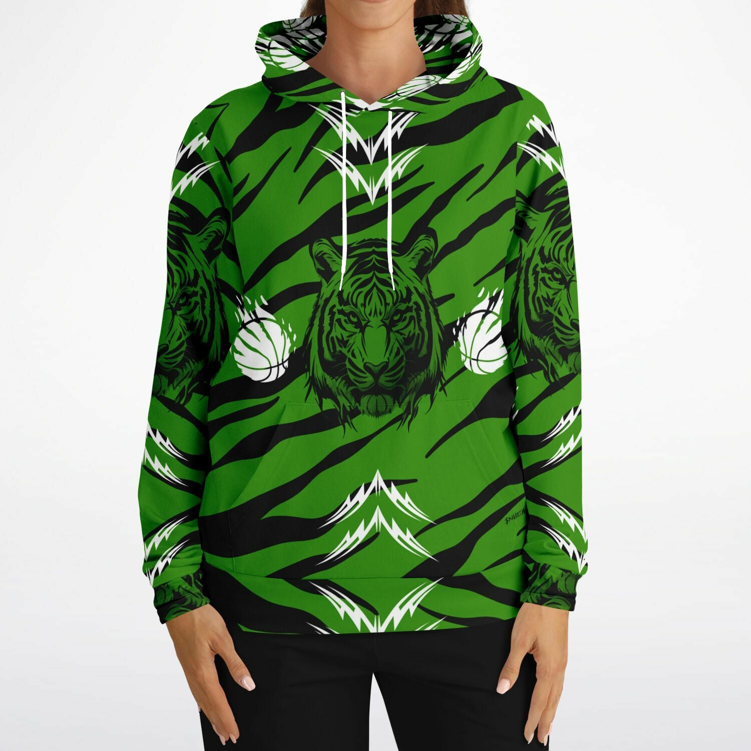 $NiieihiiNookei Custom Basketball Hoodie - AOP