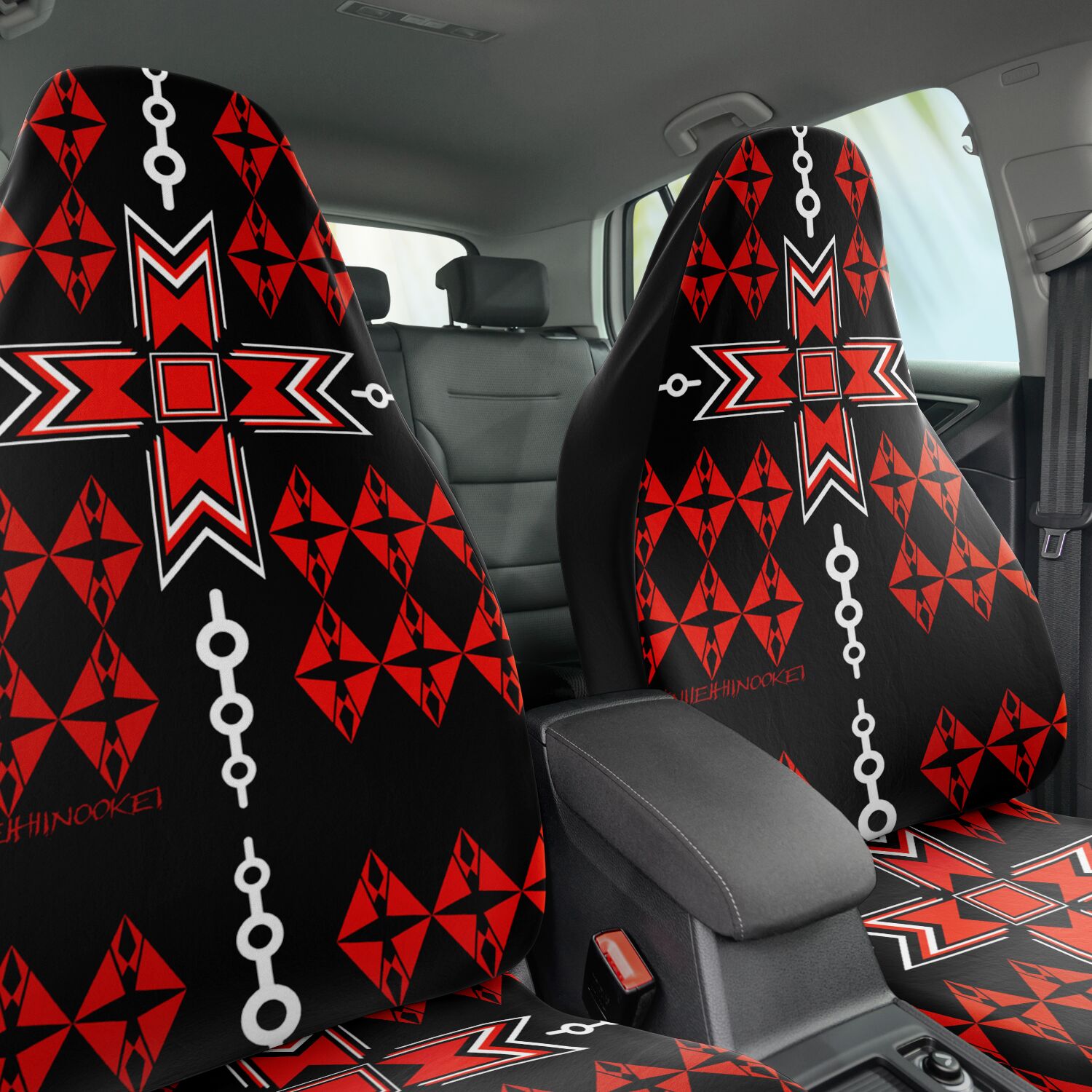 $NiieihiiNookei Car Seat Cover - AOP