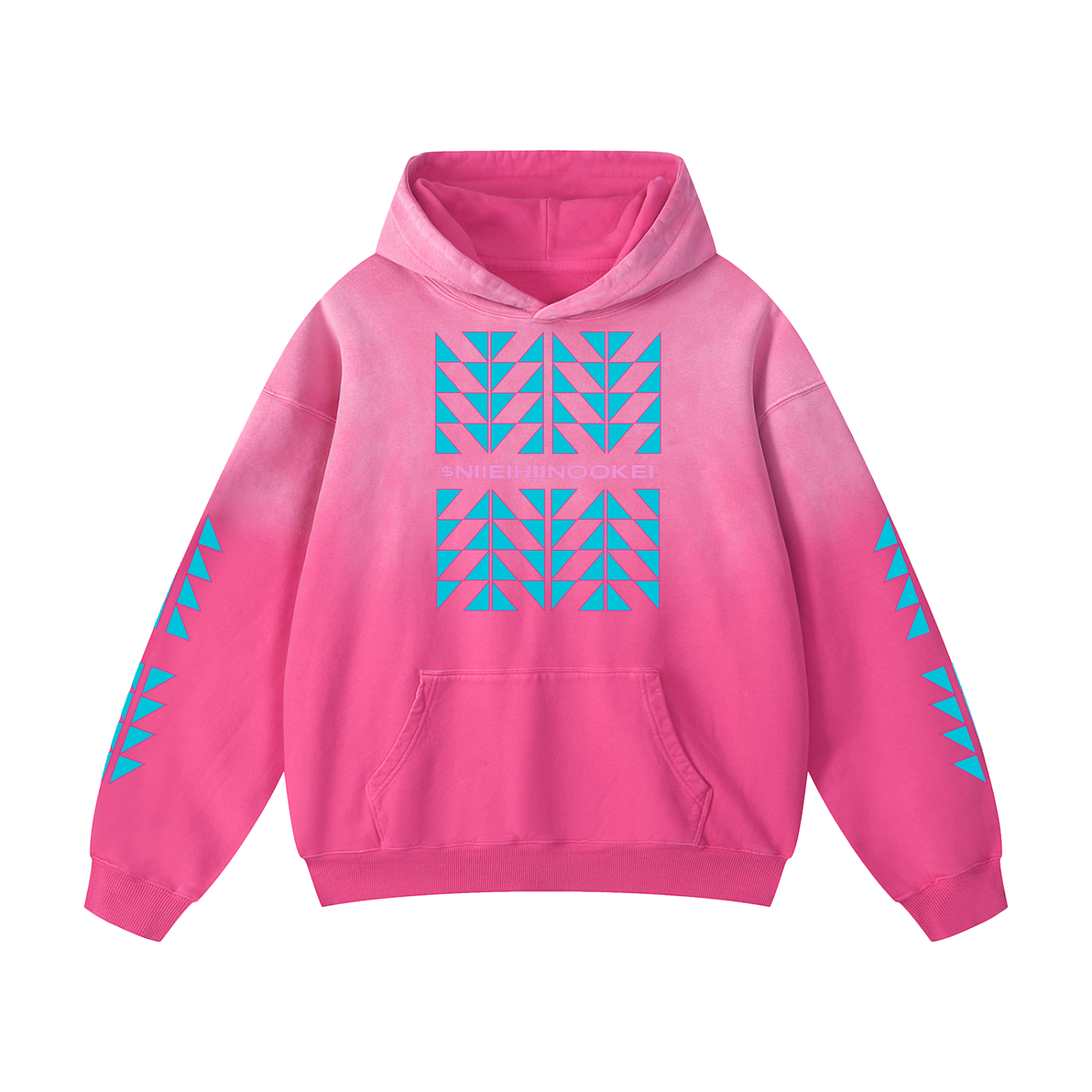 $NiieihiiNookei 100%Cotton Heavyweight Oversized Hoodie