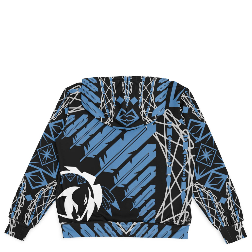 $NiieihiiNookei Hooded Baseball Jacket - AOP