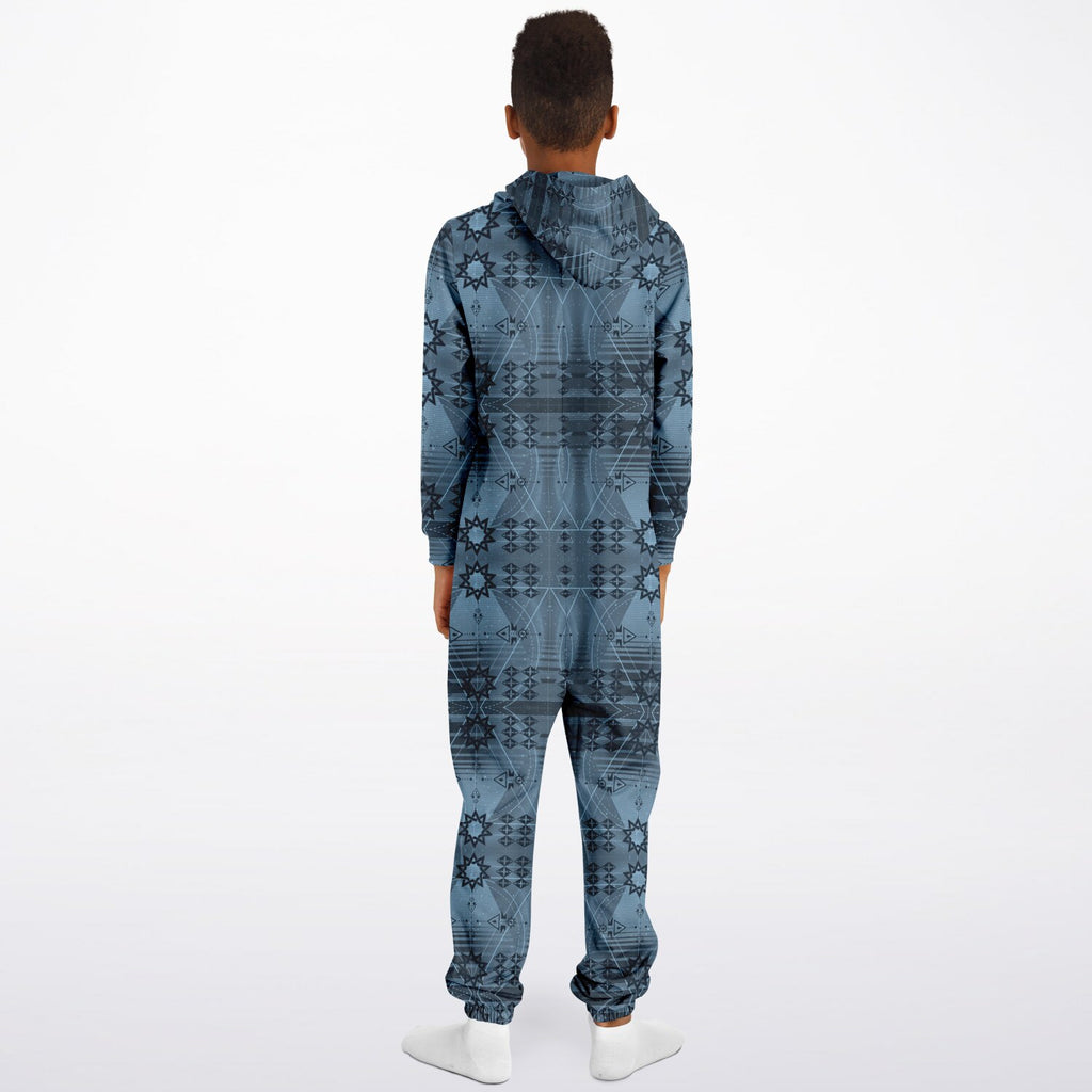 $NiiehiiNookei Athletic Kids Jumpsuit - AOP