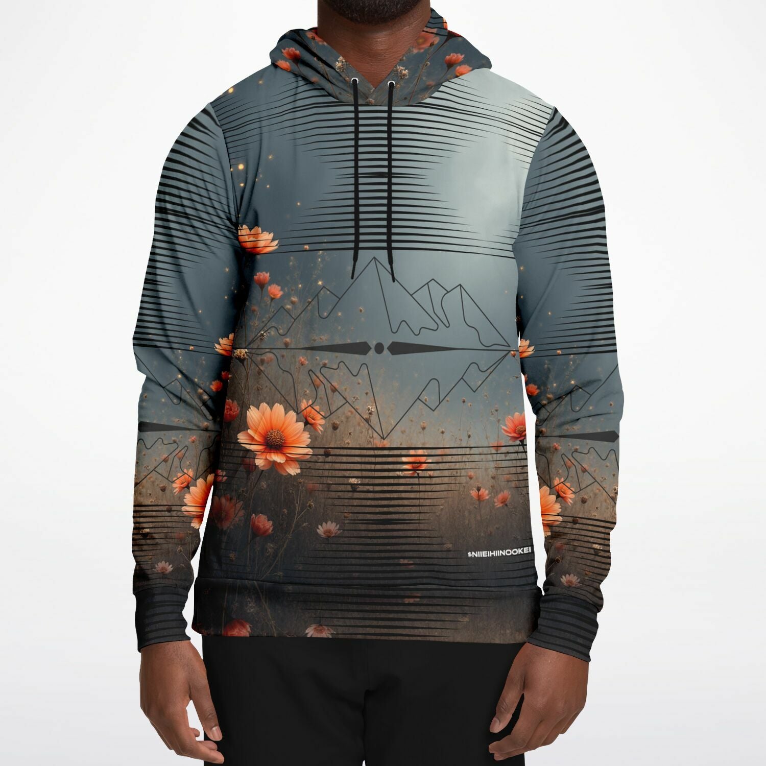 $NiieihiiNookei Athletic Hoodie - AOP