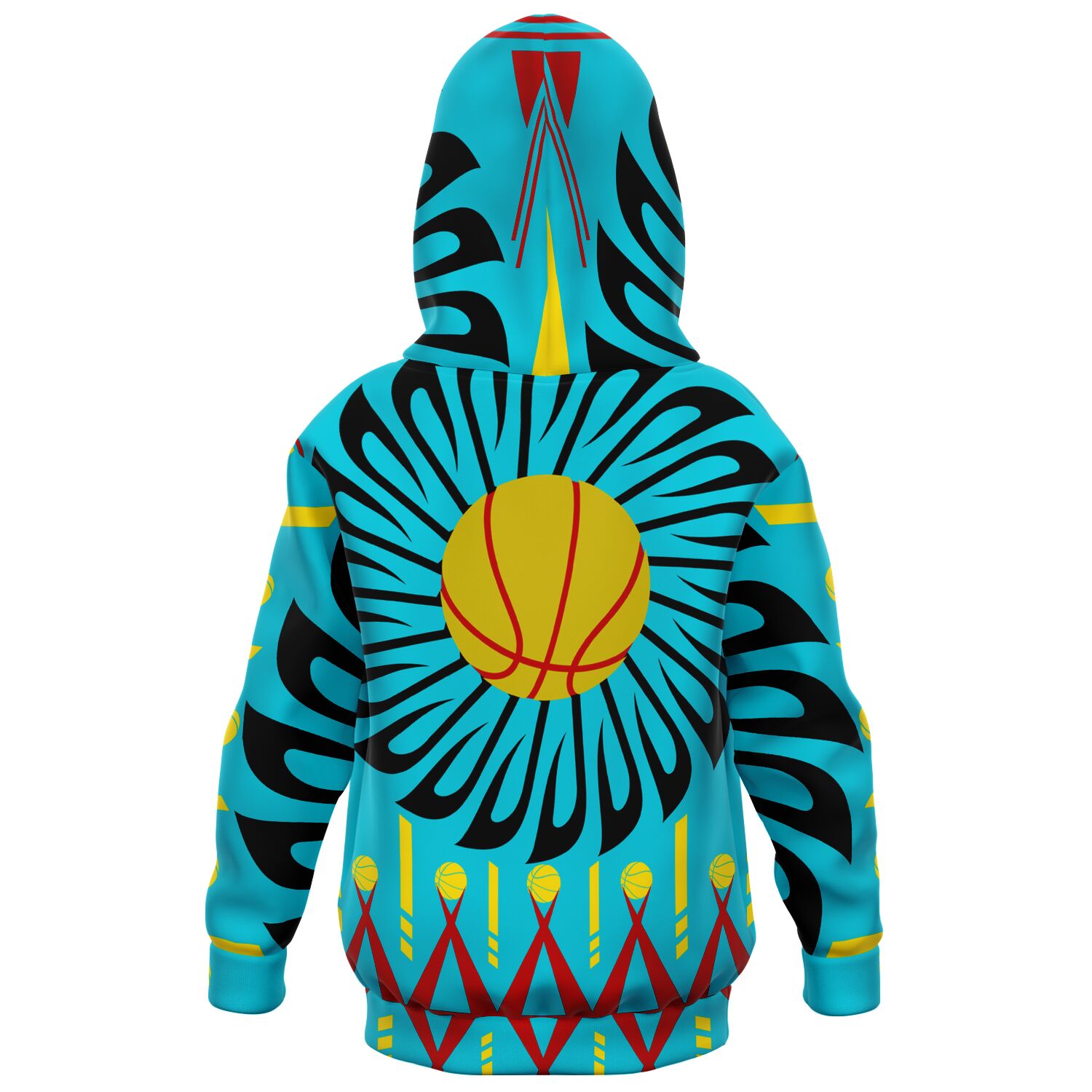 $NiieihiiNookei Athletic Kids Hoodie - AOP