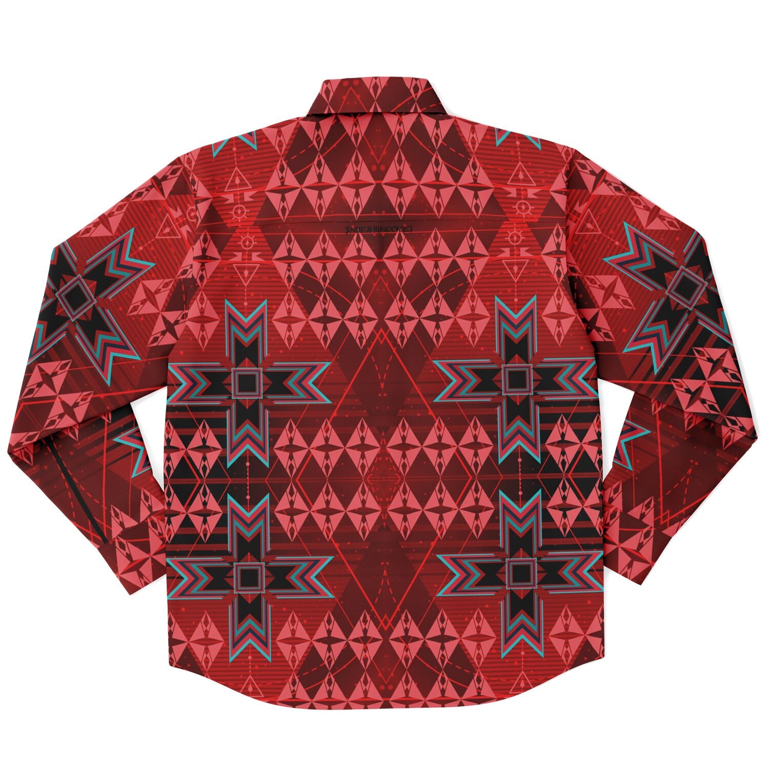$NiieihiiNookei Long Sleeve Button Down Shirt - AOP