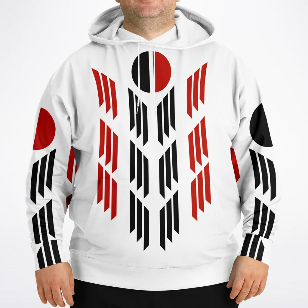 $NiieihiiNookei Arapaho Flag Athletic Plus-size Hoodie - AOP