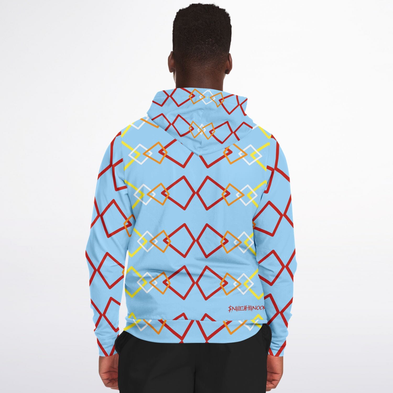 $NiieihiiNookei Athletic Zip-Up Hoodie - AOP