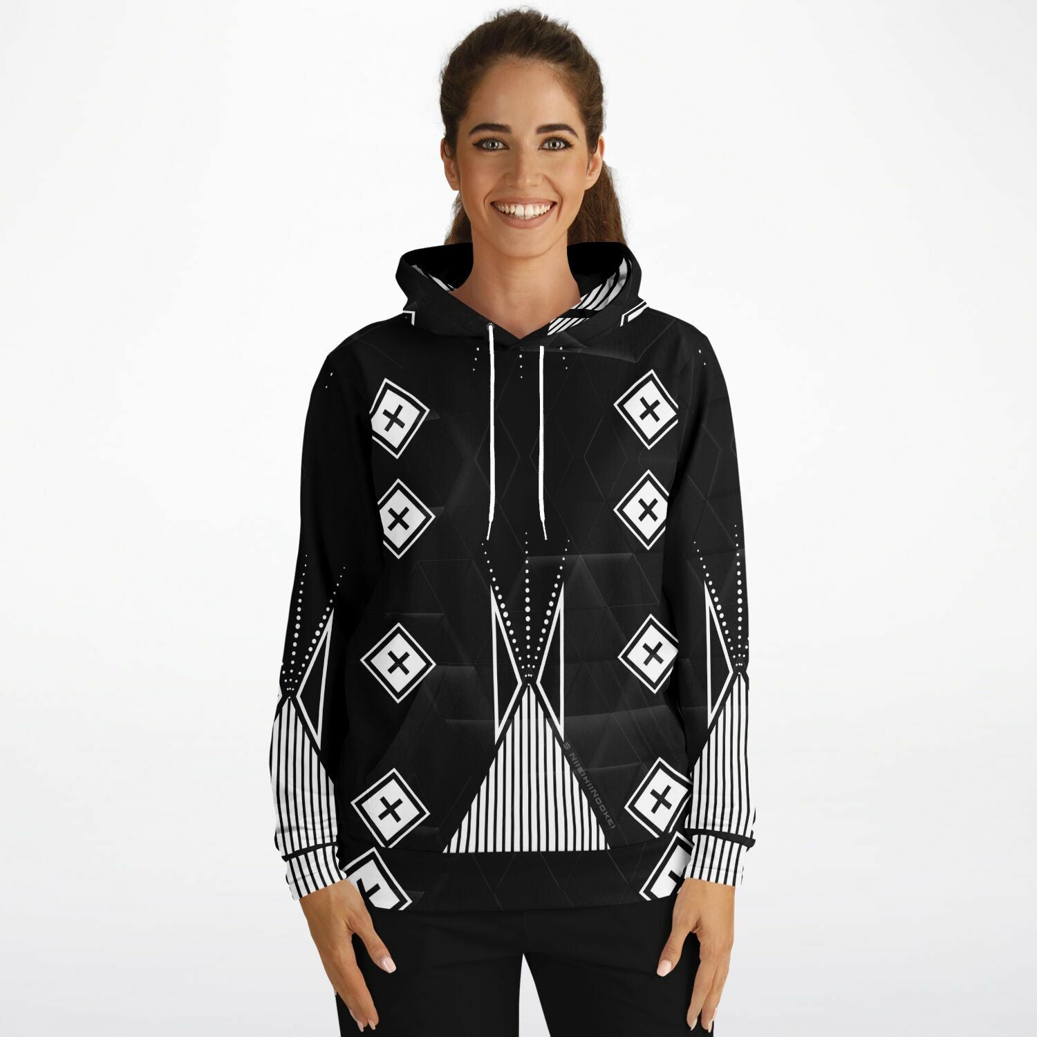 $NiieihiiNookei Athletic Hoodie - AOP