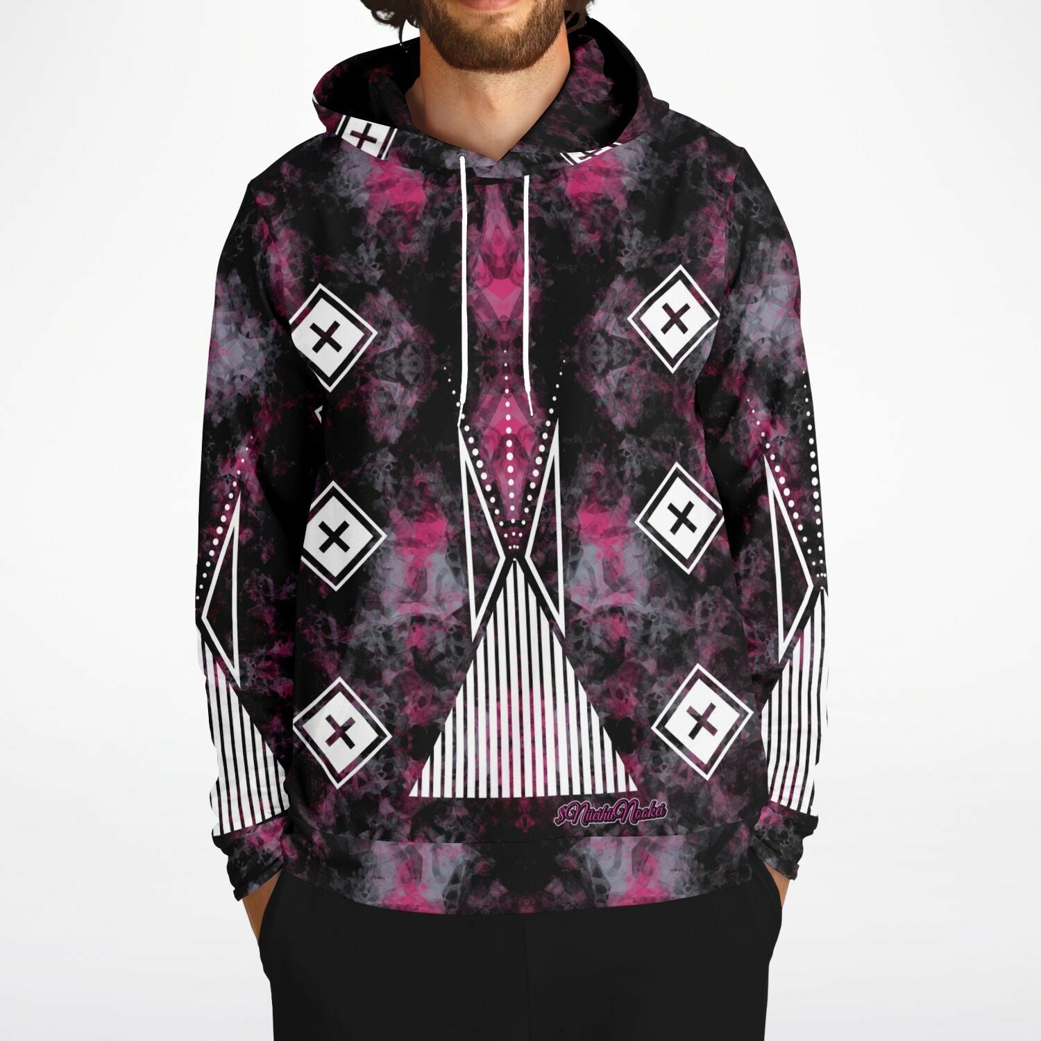 $NiieihiiNookei Athletic Hoodie - AOP