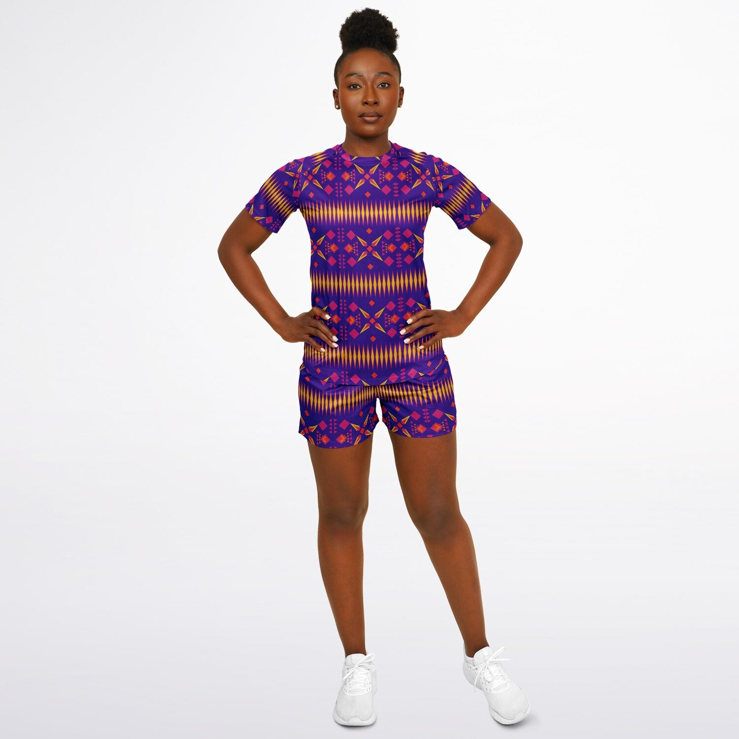 $NiieihiiNookei Women's Active Set - AOP