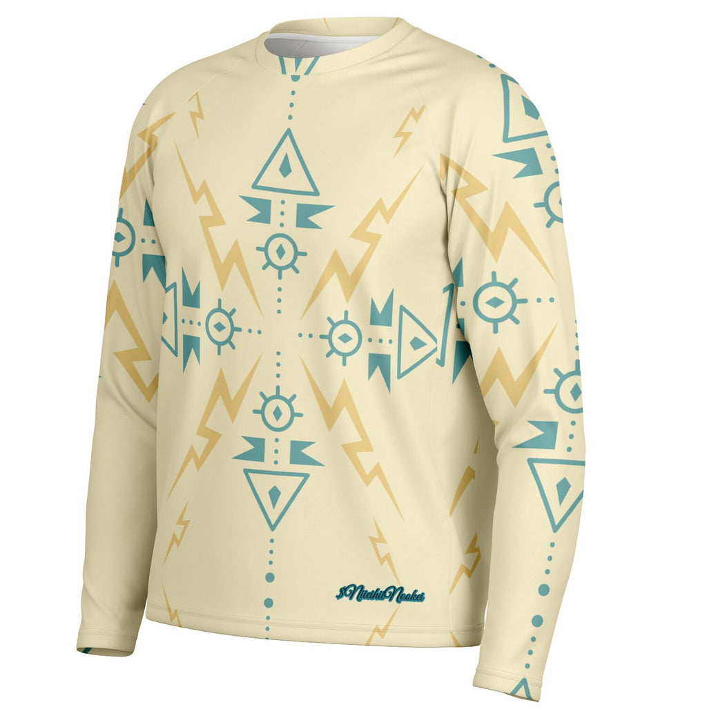 $NiieihiiNookei Men's Long Sleeve Performance Shirt - AOP