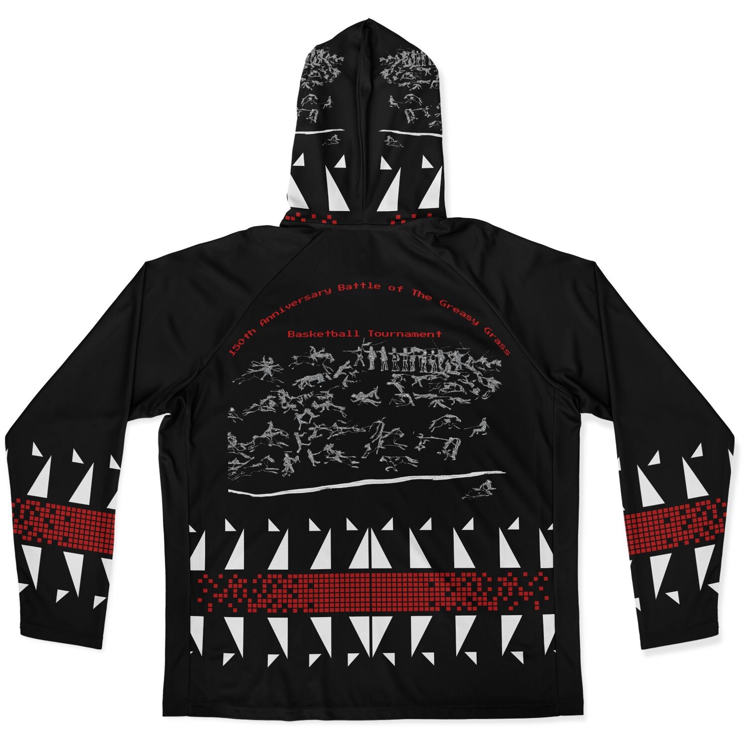 $NIIEIHIINOOKEI MVP BLBH Hooded Performance Shirt - AOP