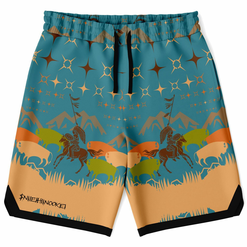 $NiieihiiNookei Basketball Short Rib - AOP