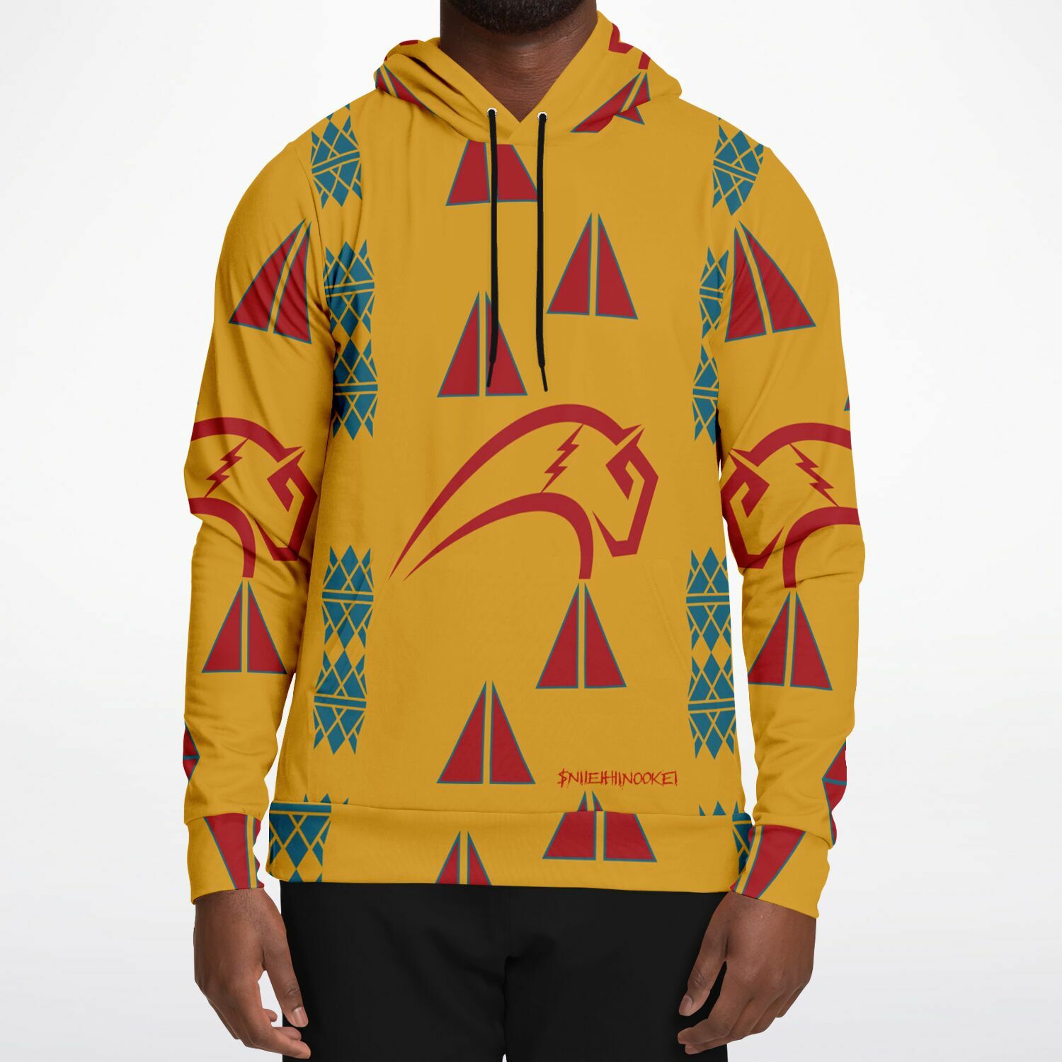 $NiieihiiNookei Athletic Hoodie - AOP
