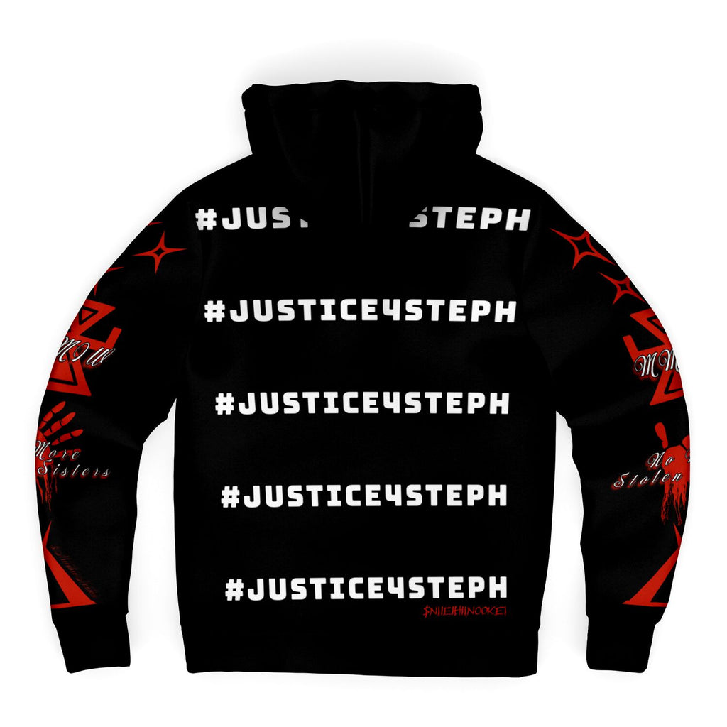#JUSTICE4STEPH Microfleece Ziphoodie - AOP