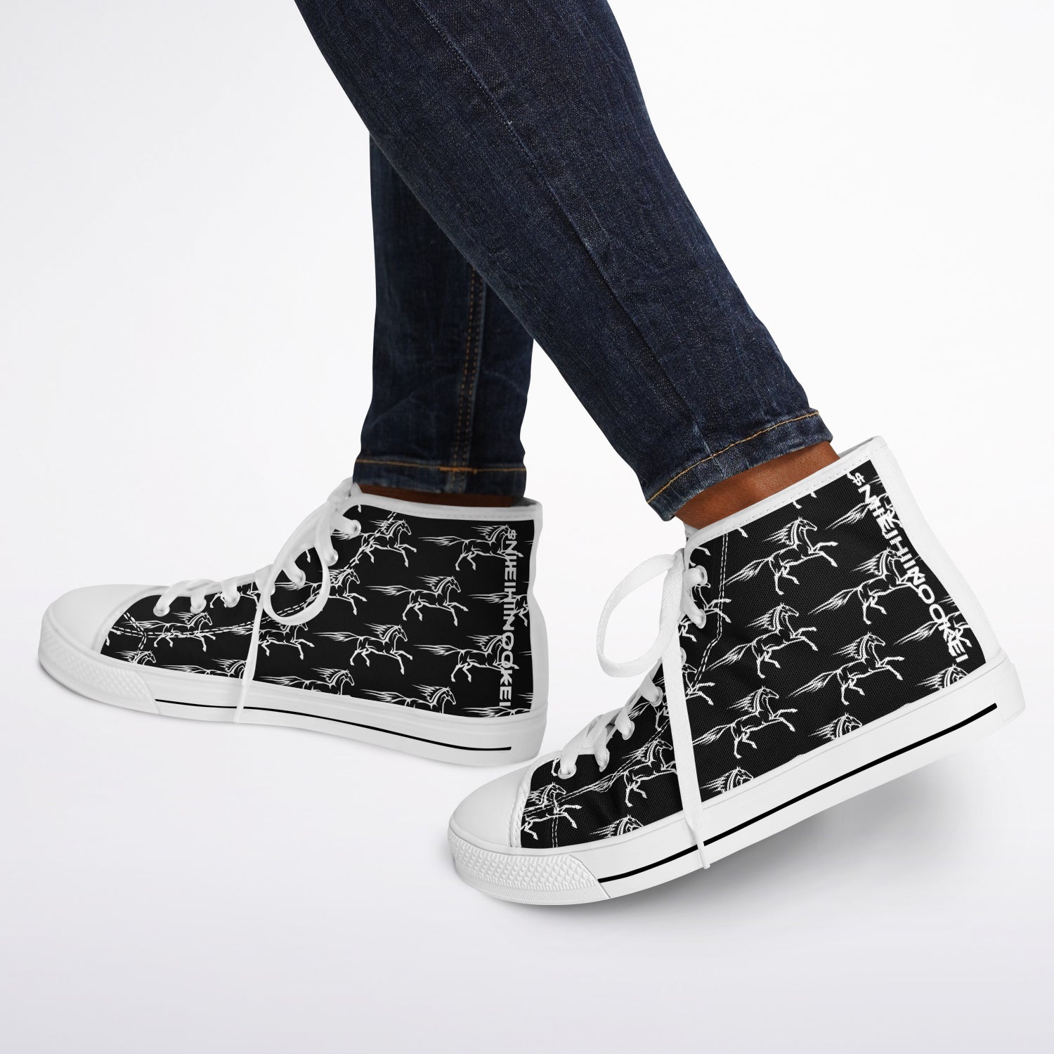 $NiieihiiNookei Urban Peak High Top Shoes - AOP