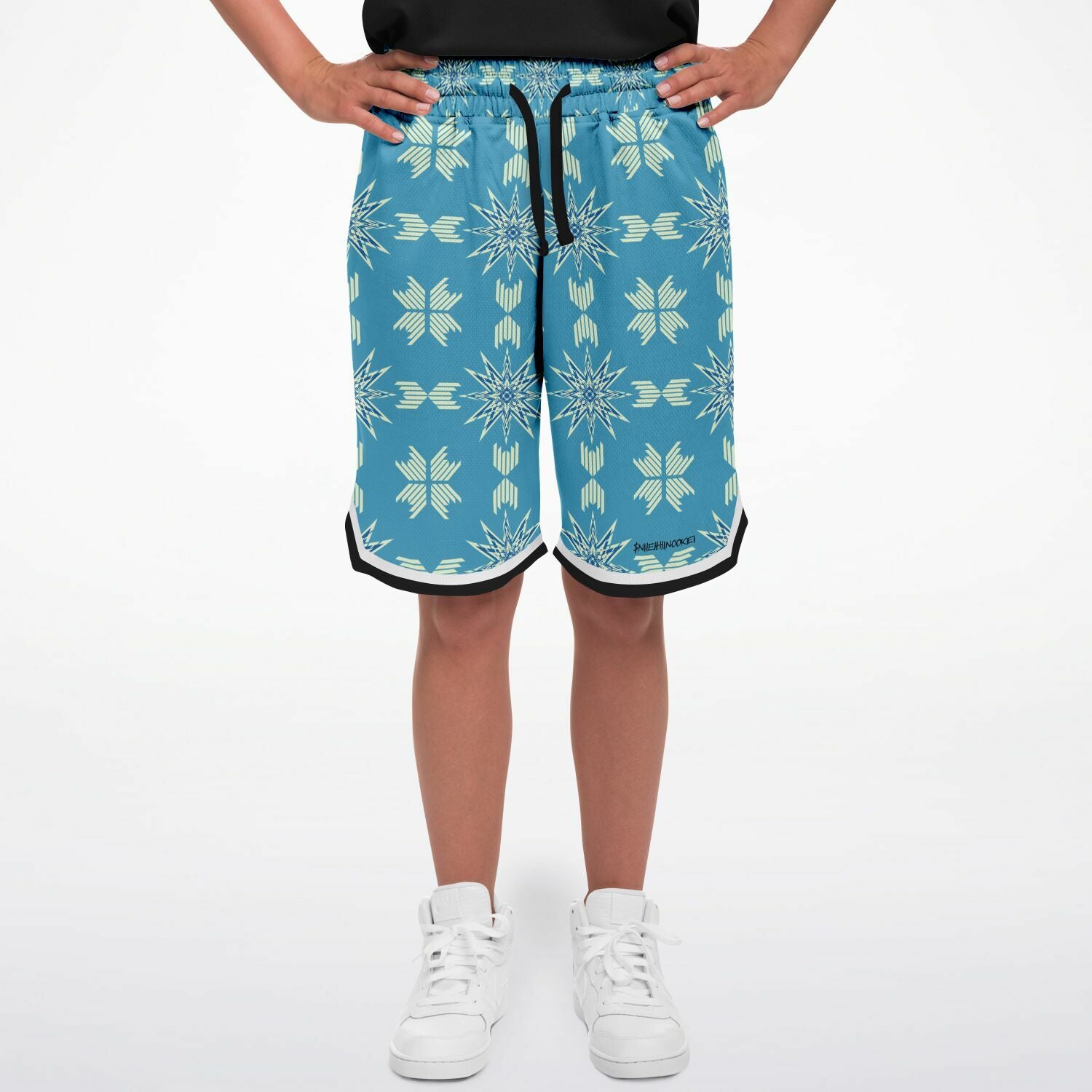 $NiieihiiNookei Basketball Short Rib - AOP
