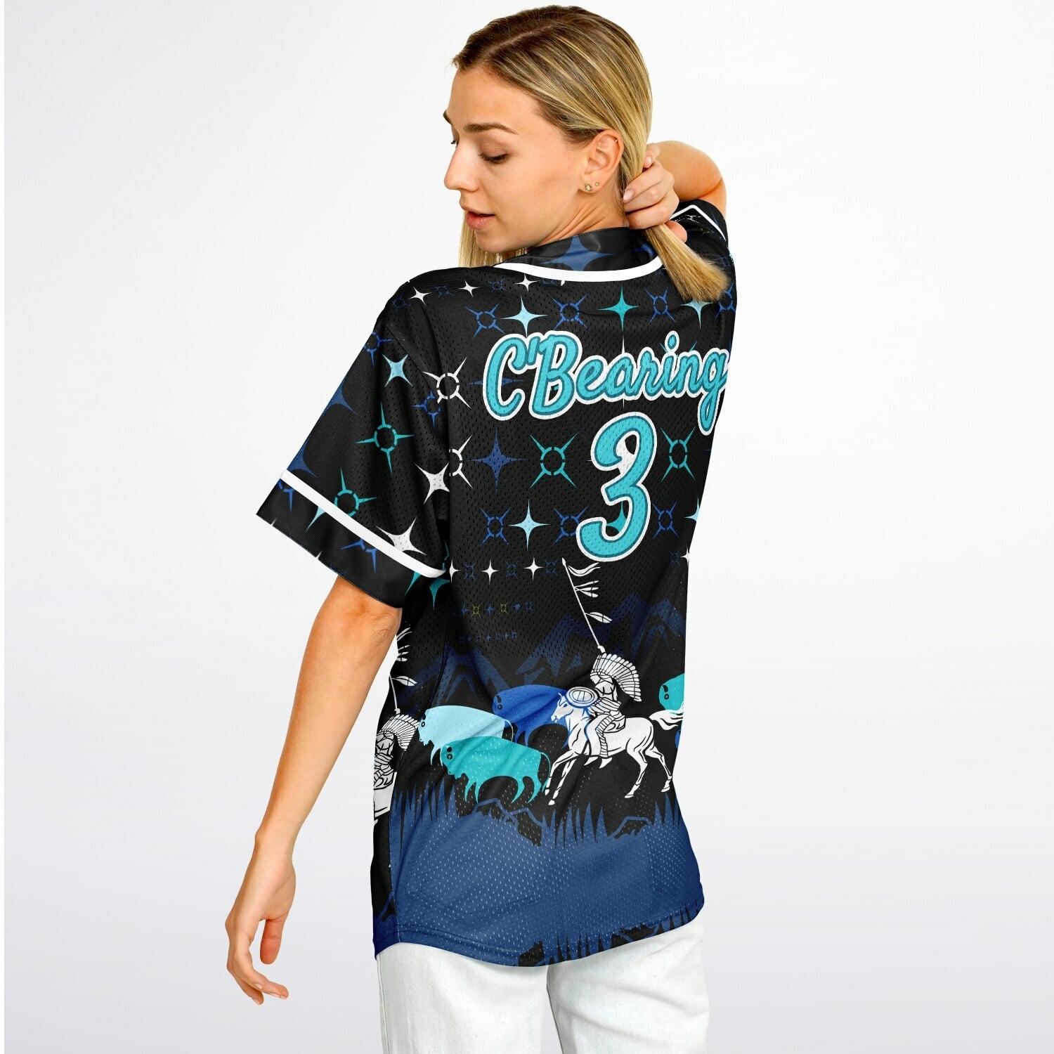 #3 C'Bearing Premium Baseball Jersey - AOP