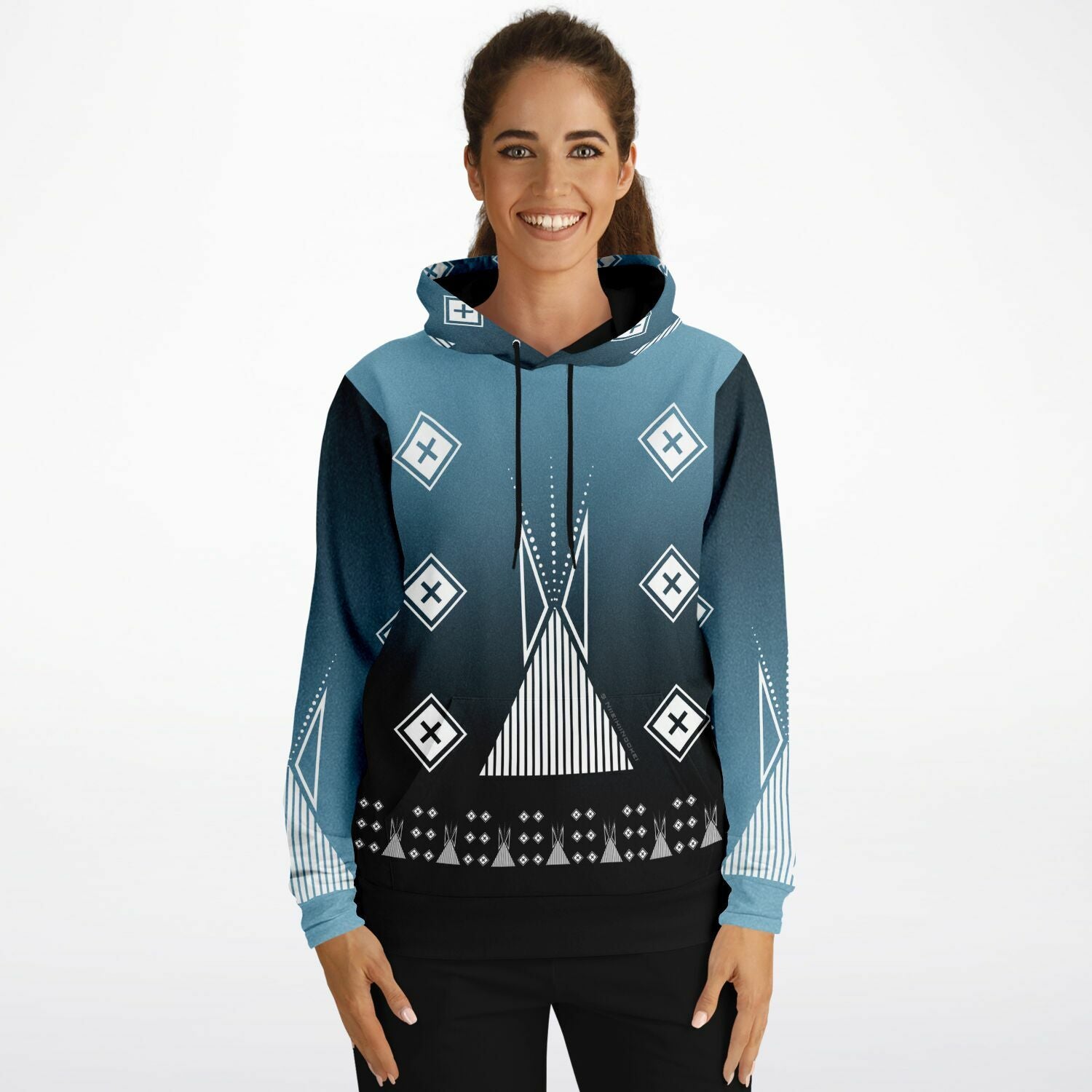 $NiieihiiNookei Athletic Hoodie - AOP