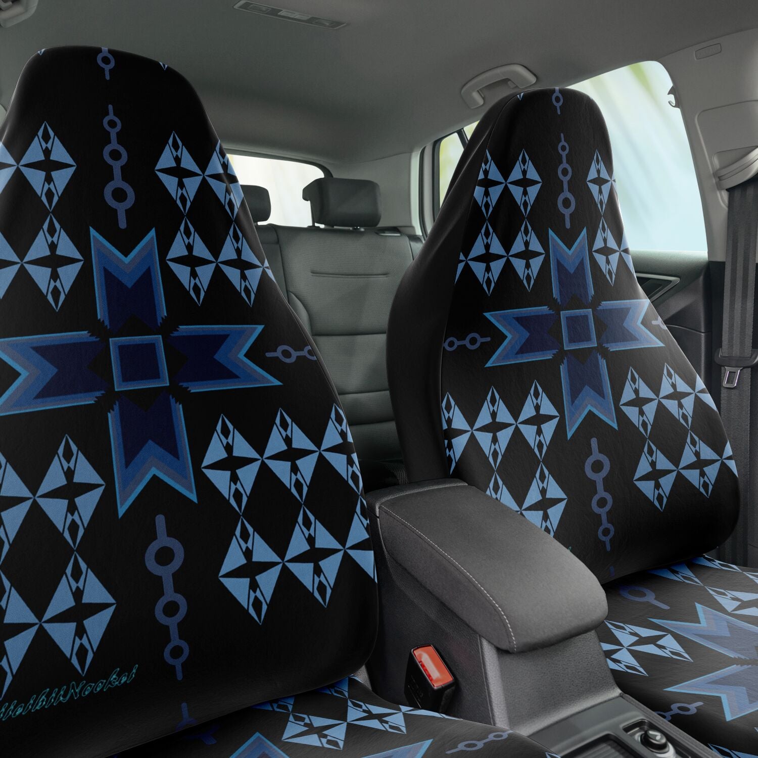 $NiieihiiNookei Car Seat Cover - AOP