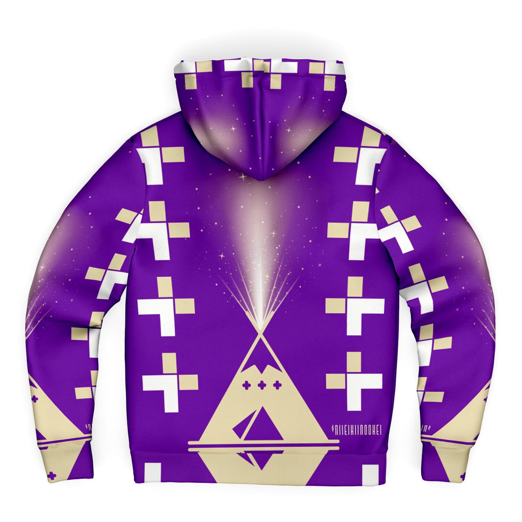 $NiieihiiNookei Microfleece Ziphoodie - AOP