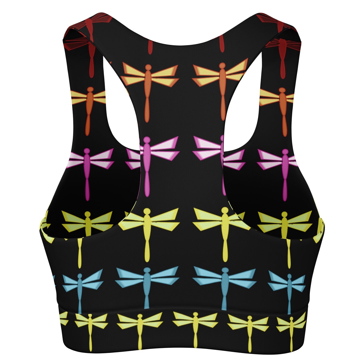 $NiieihiiNookei design Padded Sports Bra - AOP
