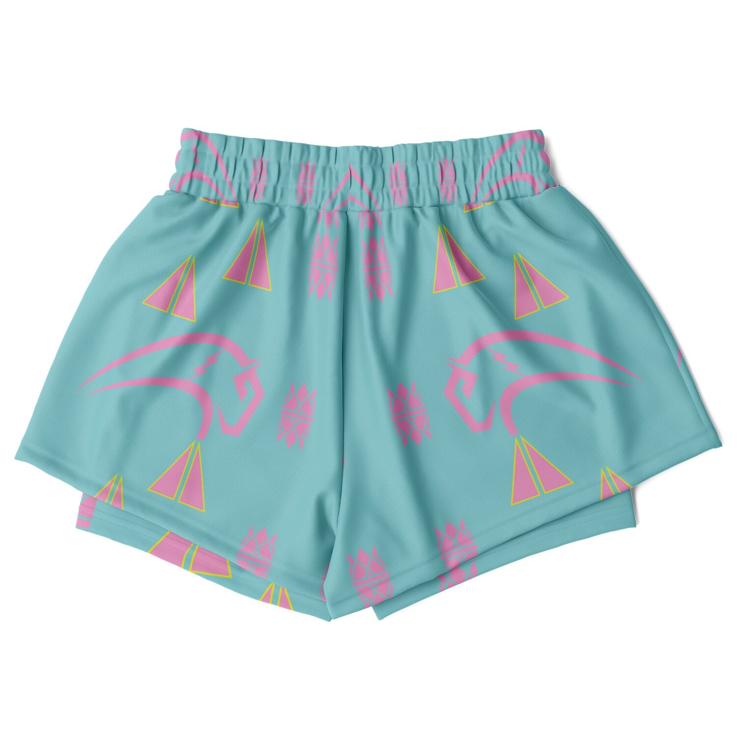 $NiieihiiNookei Women's 2-in-1 Shorts - AOP