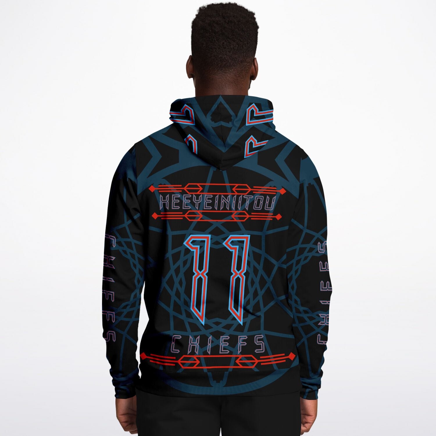 $NiieihiiNookei Athletic Hoodie - AOP