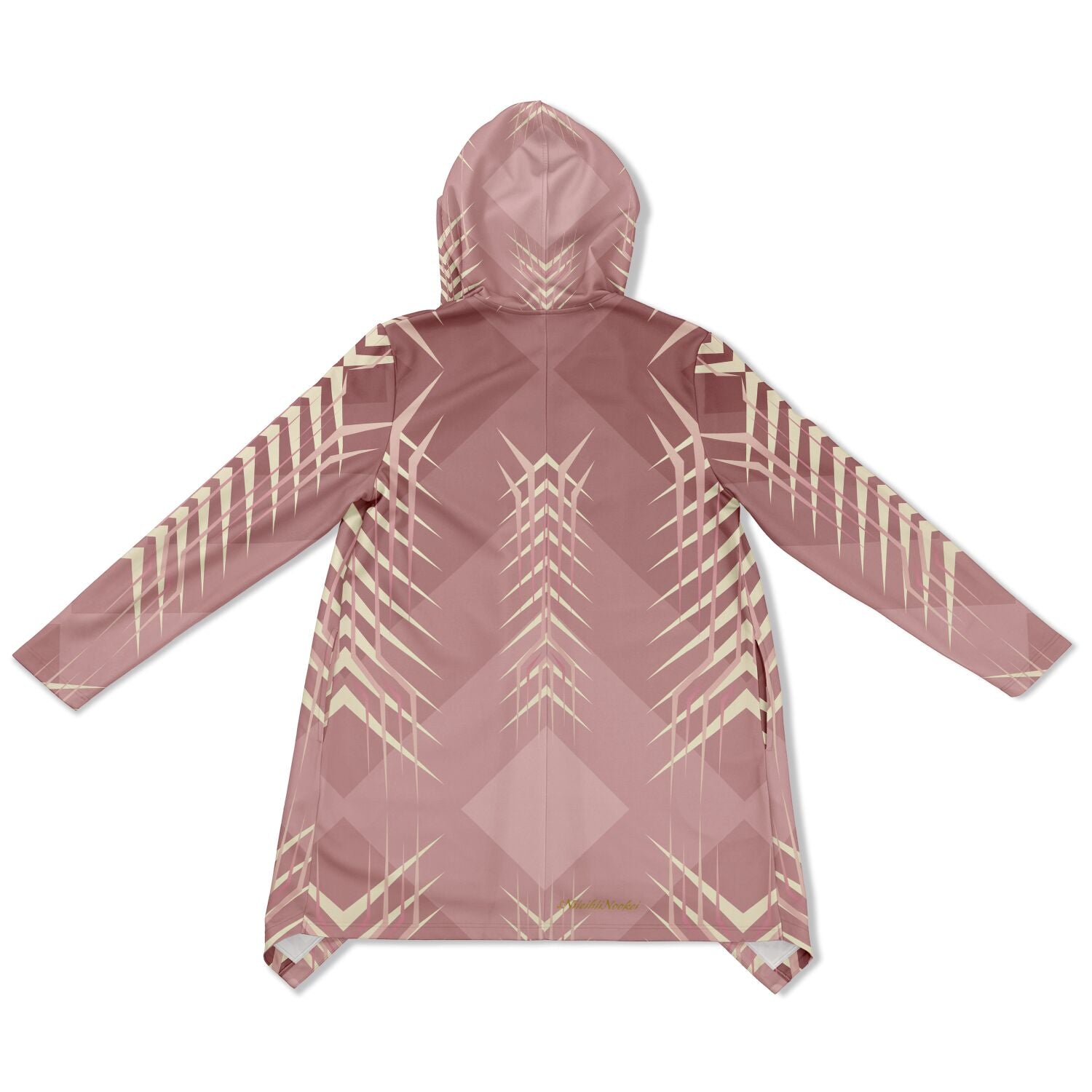 $NiieihiiNookei Fashion Elongated Cloak - AOP