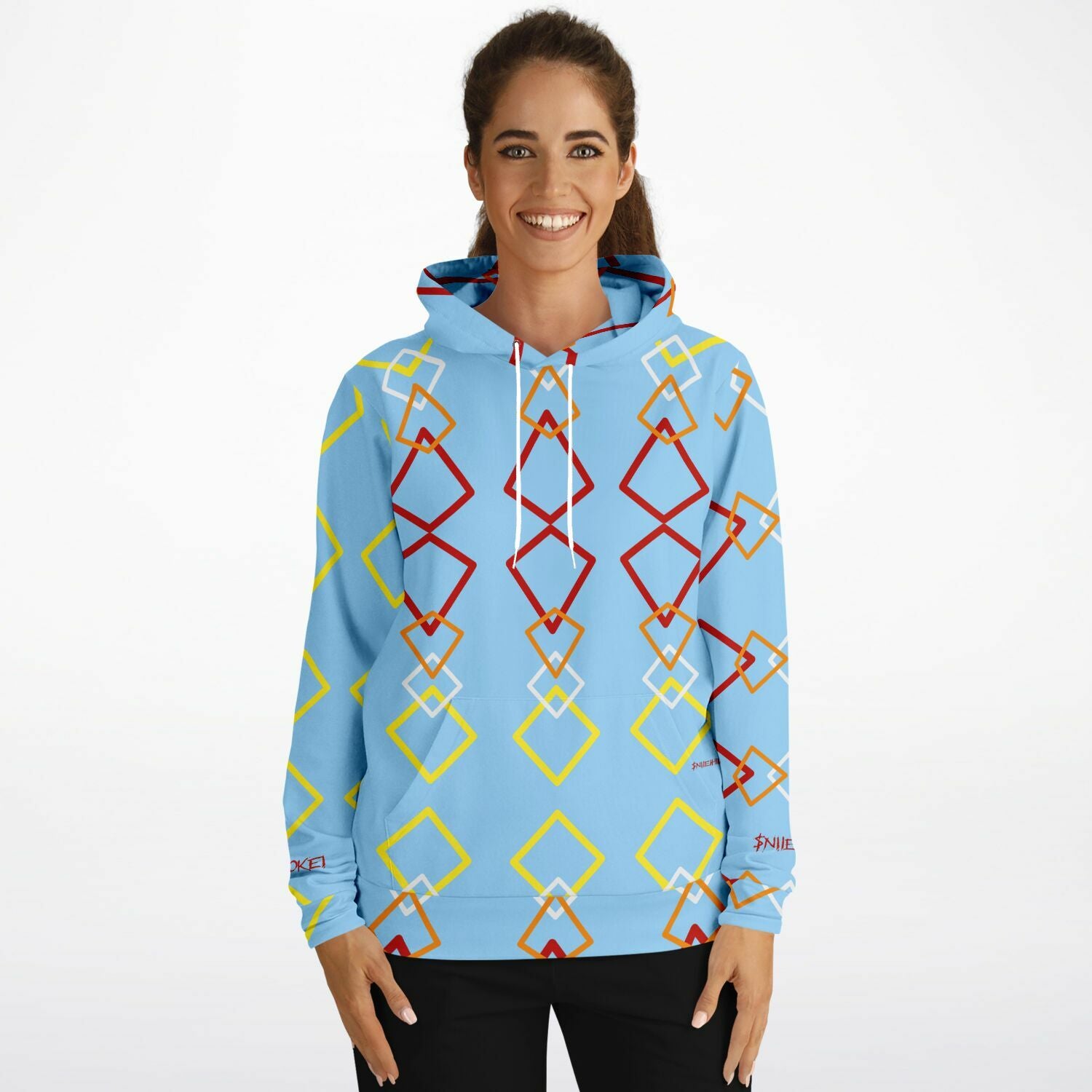 $NiieihiiNookei Athletic Hoodie - AOP