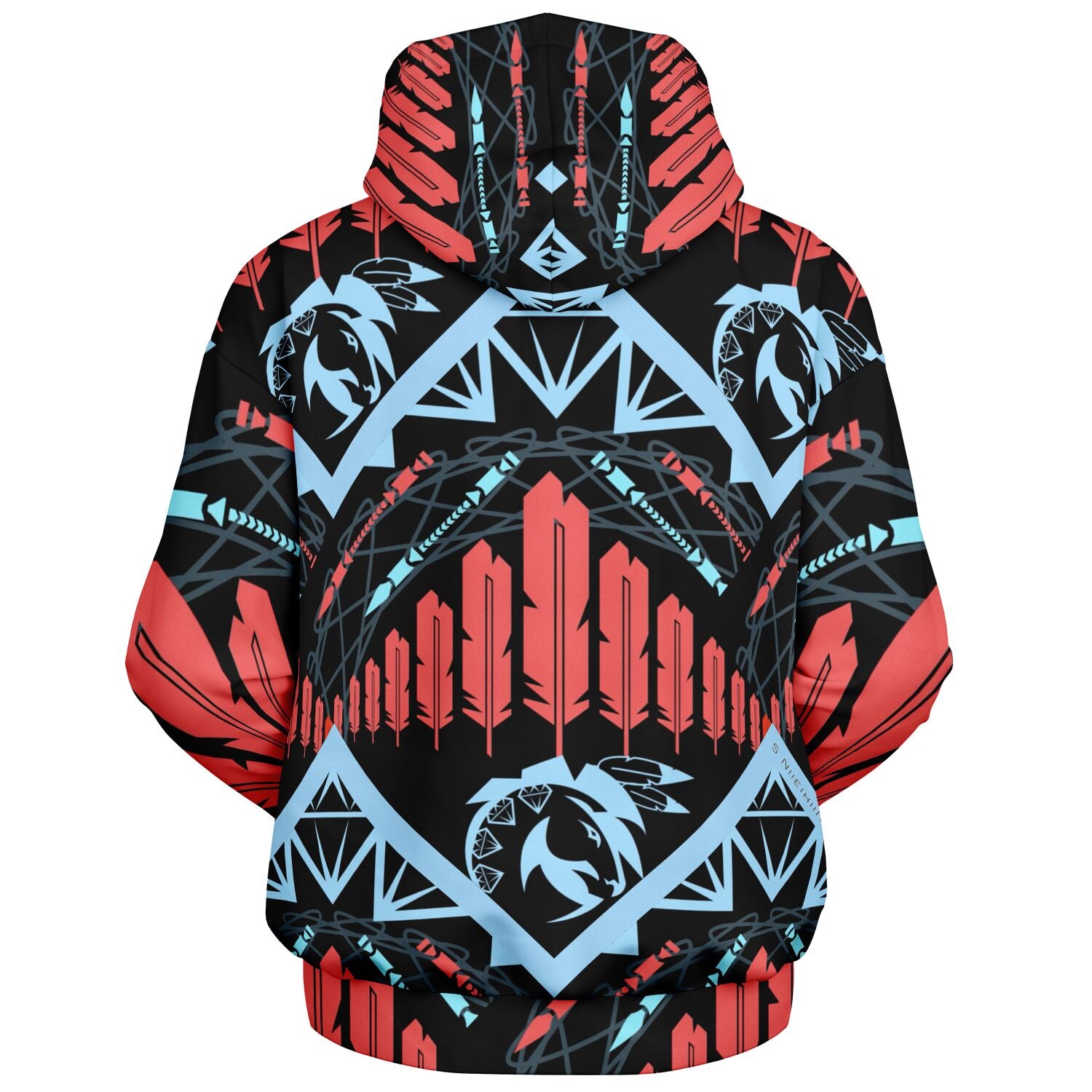 $NiieihiiNookei #Heavyweight Oversized Hoodie - AOP