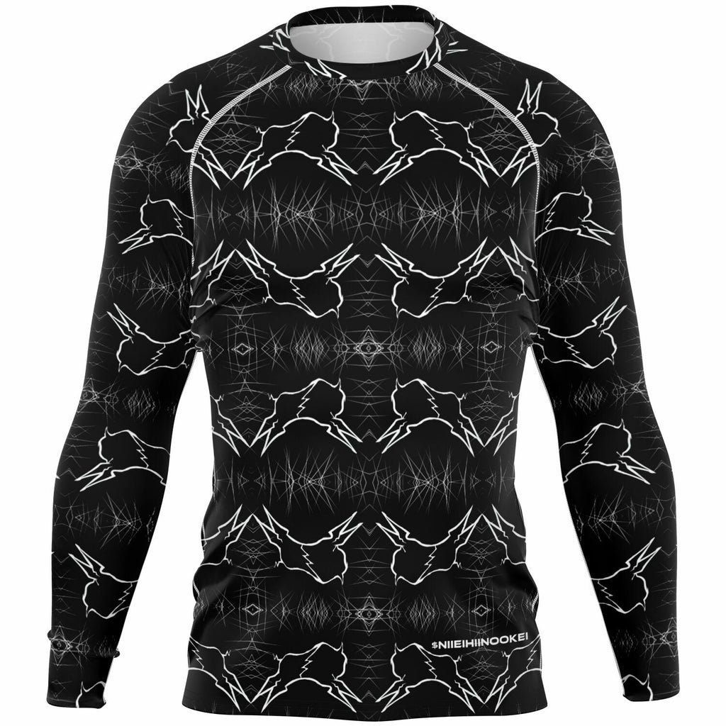 $NiieihiiNookei Men's Rashguard - AOP