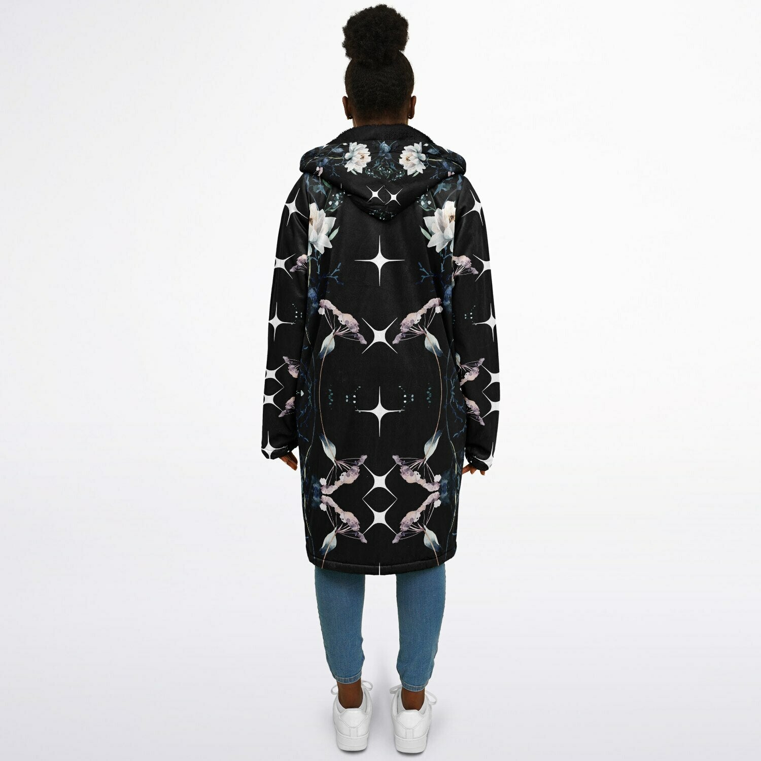 $NiieihiiNookei Zipper Cloak - AOP