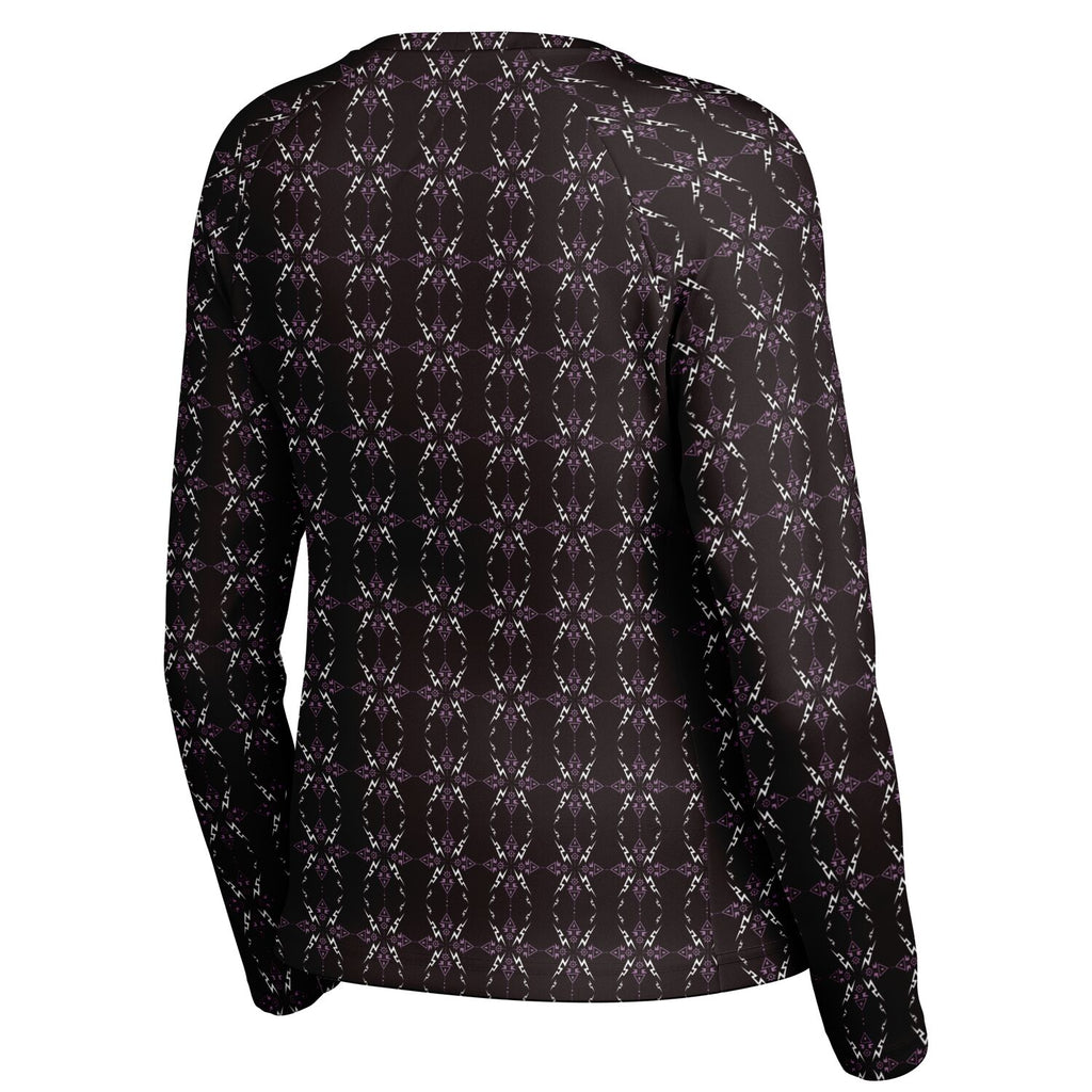 $NiieihiiNookei Women's Long Sleeve Performance Shirt - AOP